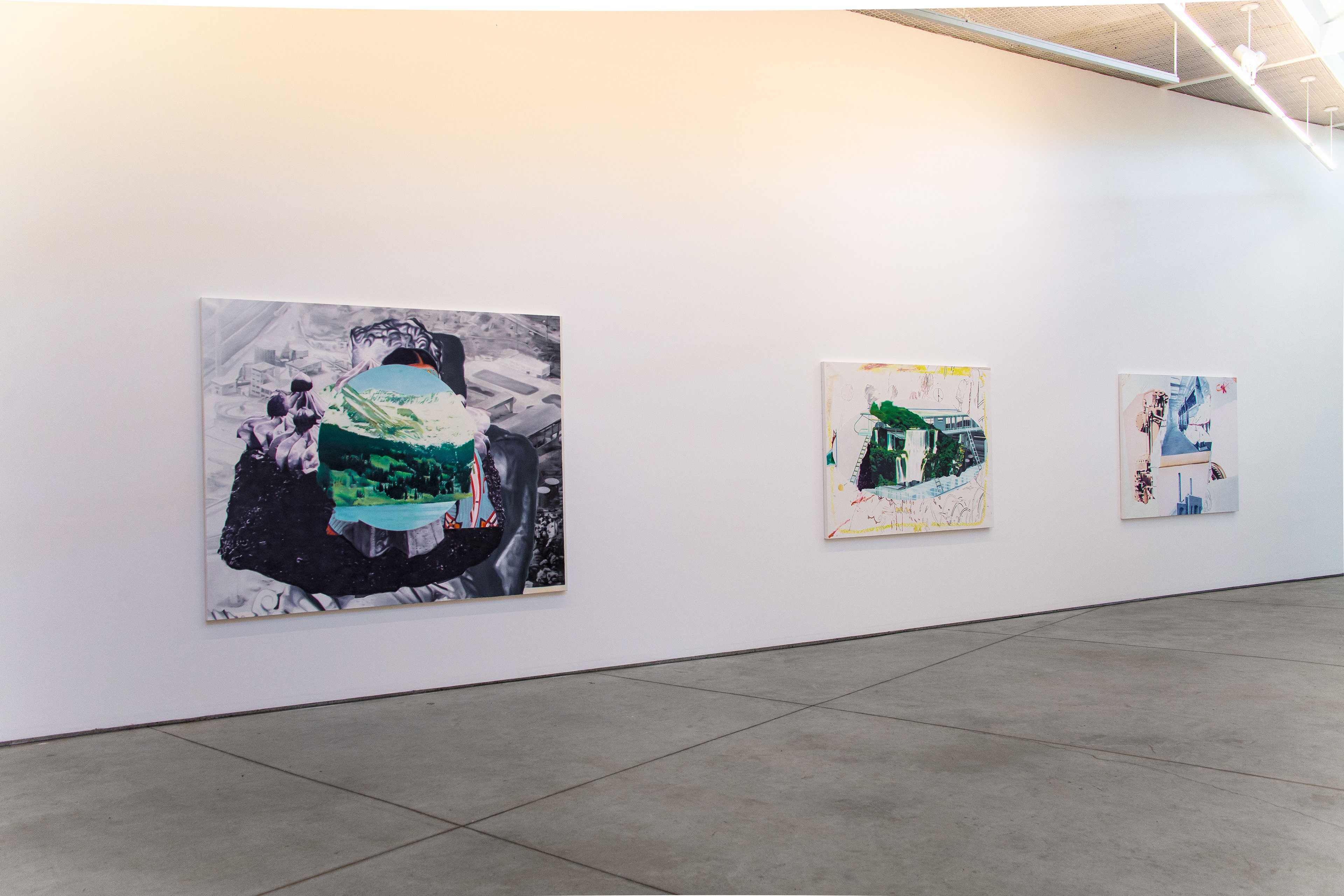 Vue de l'exposition Rafael Carneiro, Literatura, Septembre/Octobre 2017, Galeria Luciana Brito, São Paulo, Brésil. © Paulo Peixoto