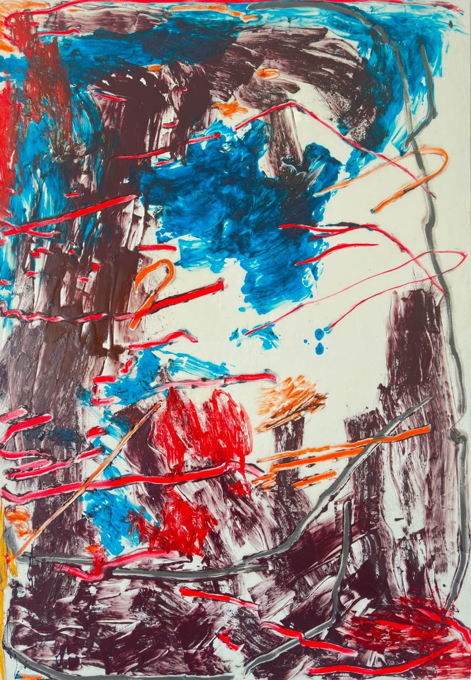 Sans titre, 2024, huile sur toile