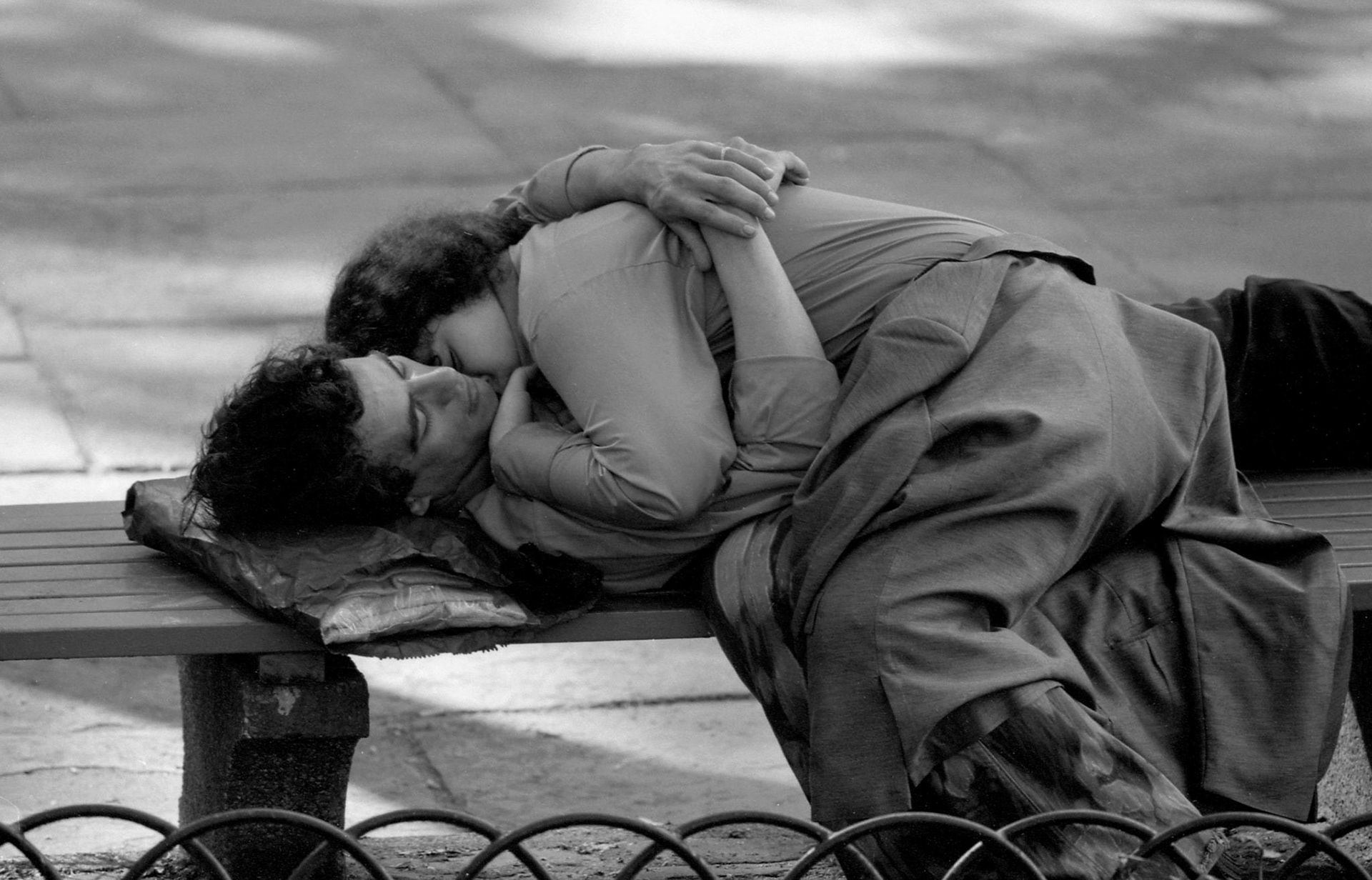 Migrant Couple, NYC 1969