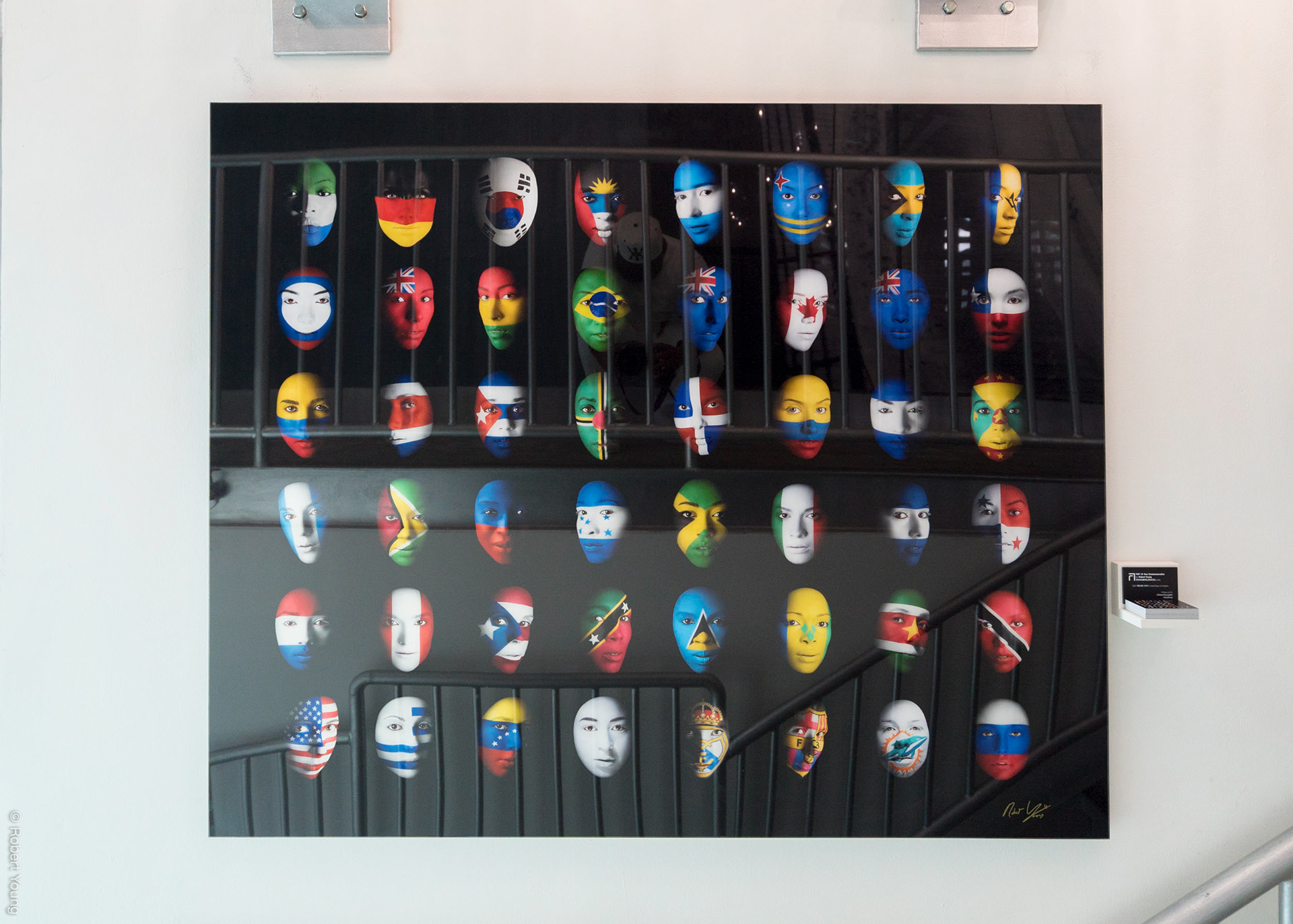 YOUNG WORLD FACES 10-YEAR COMMEMORATIVE