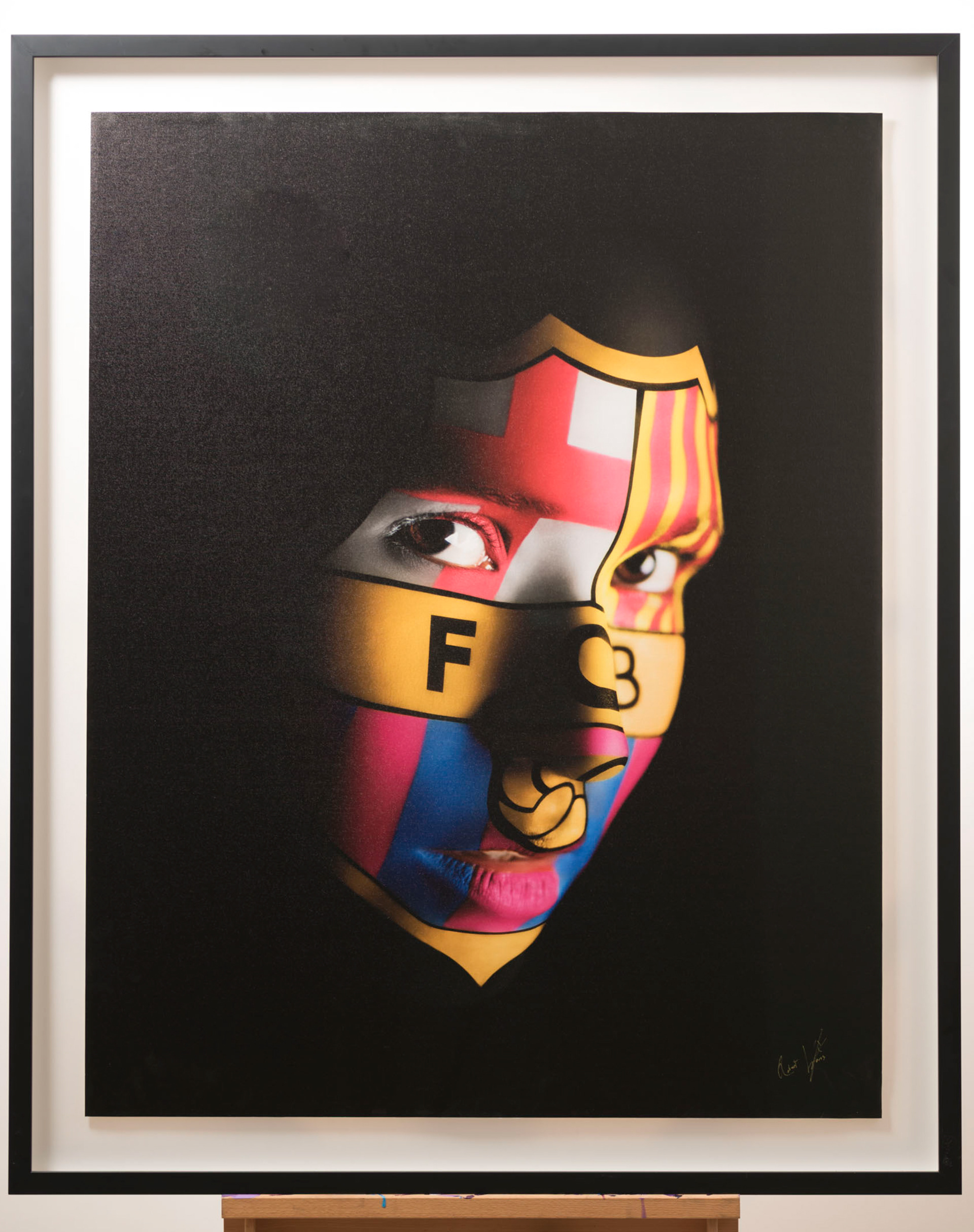 Face Of FC Barcelona