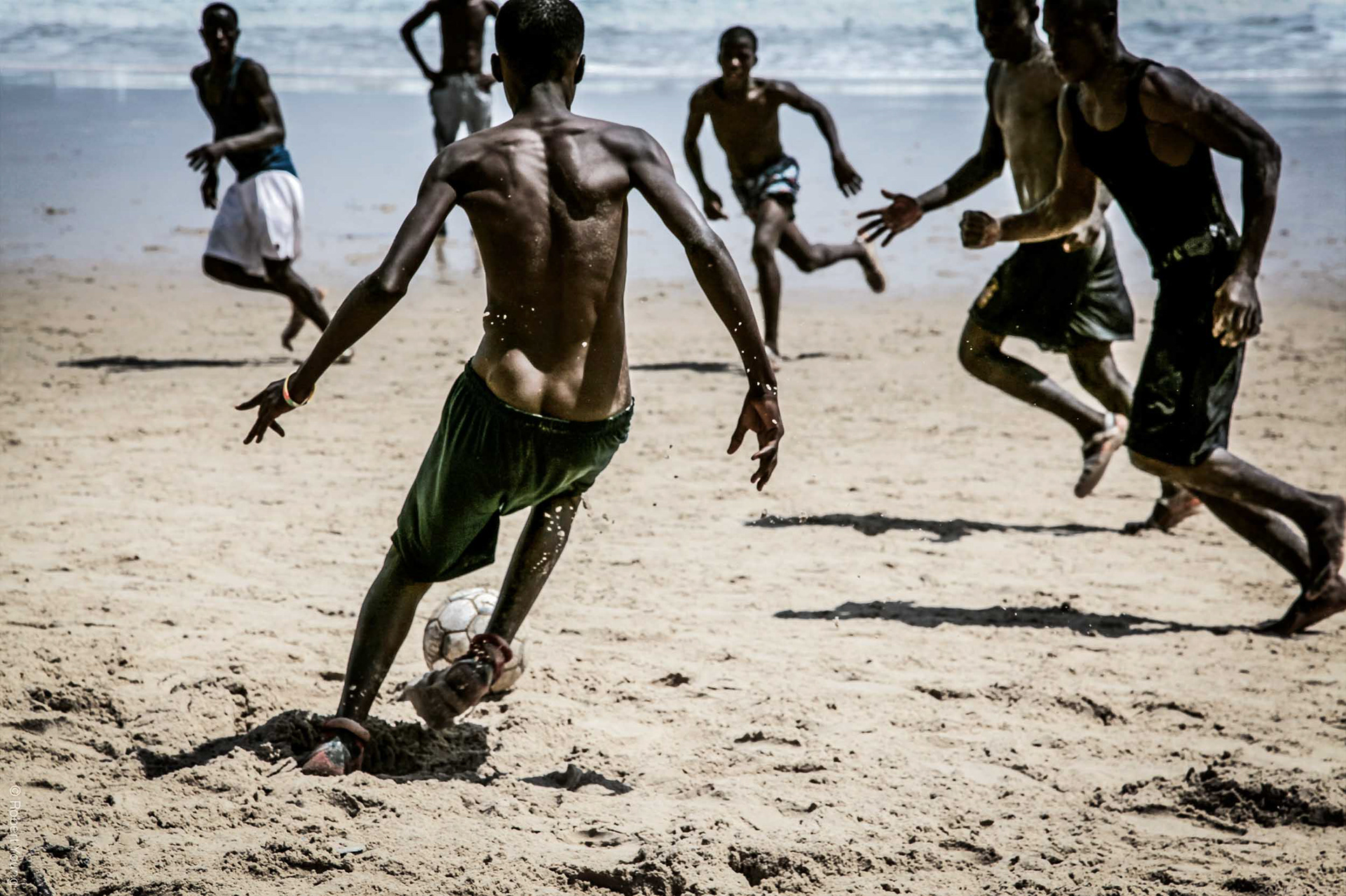Six Boys, One Ball • Sierra Leone, West Africa • 2009
