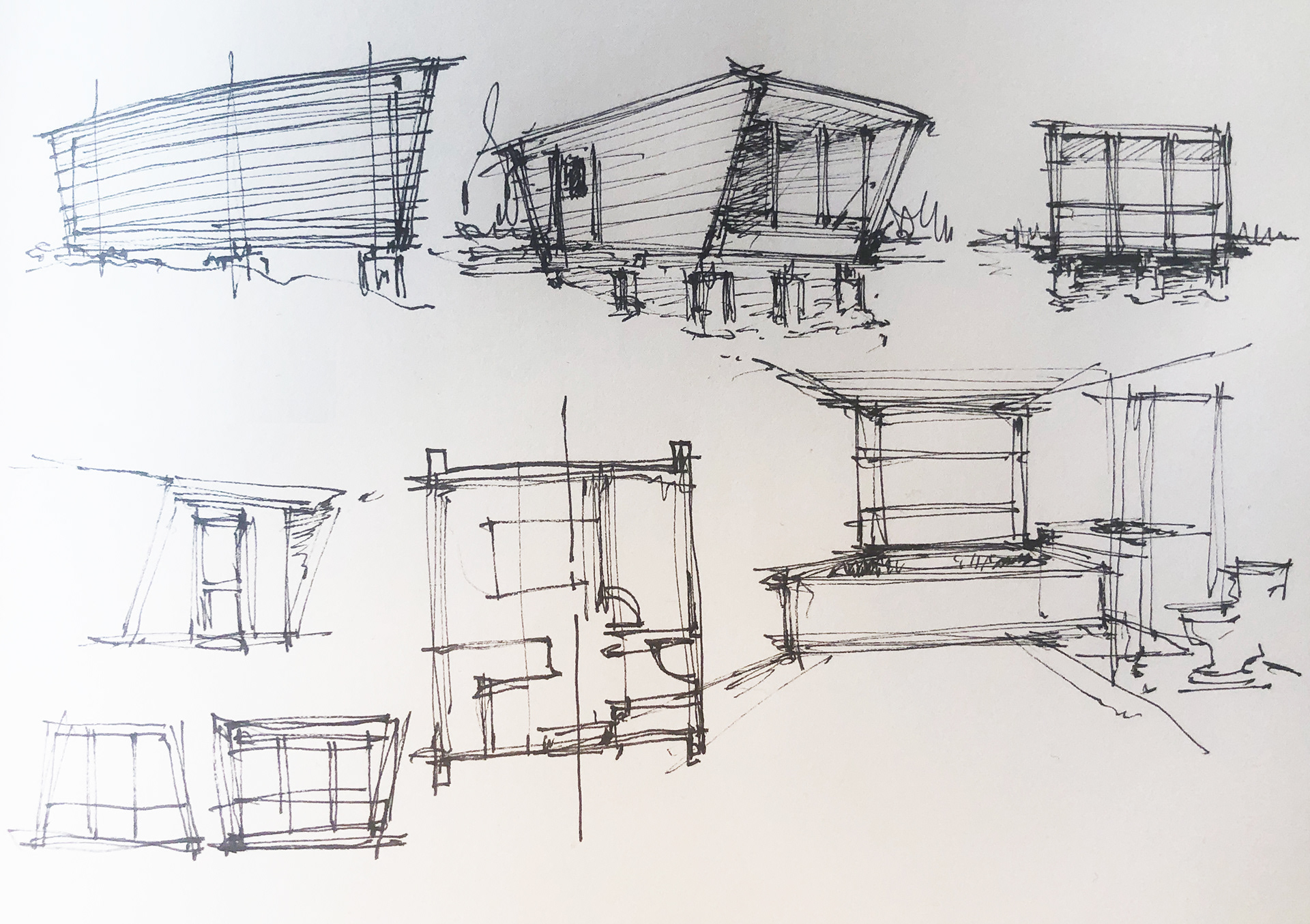 Early sketches.