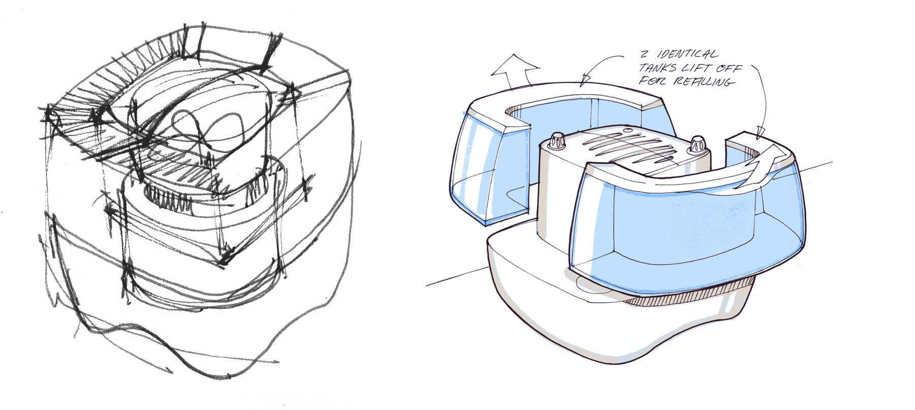 Humidifier Early Sketch