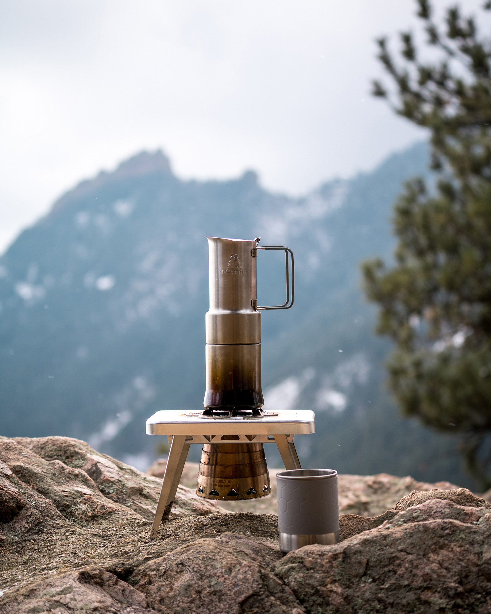 nCamp: Espresso-Style Camping Coffee Maker