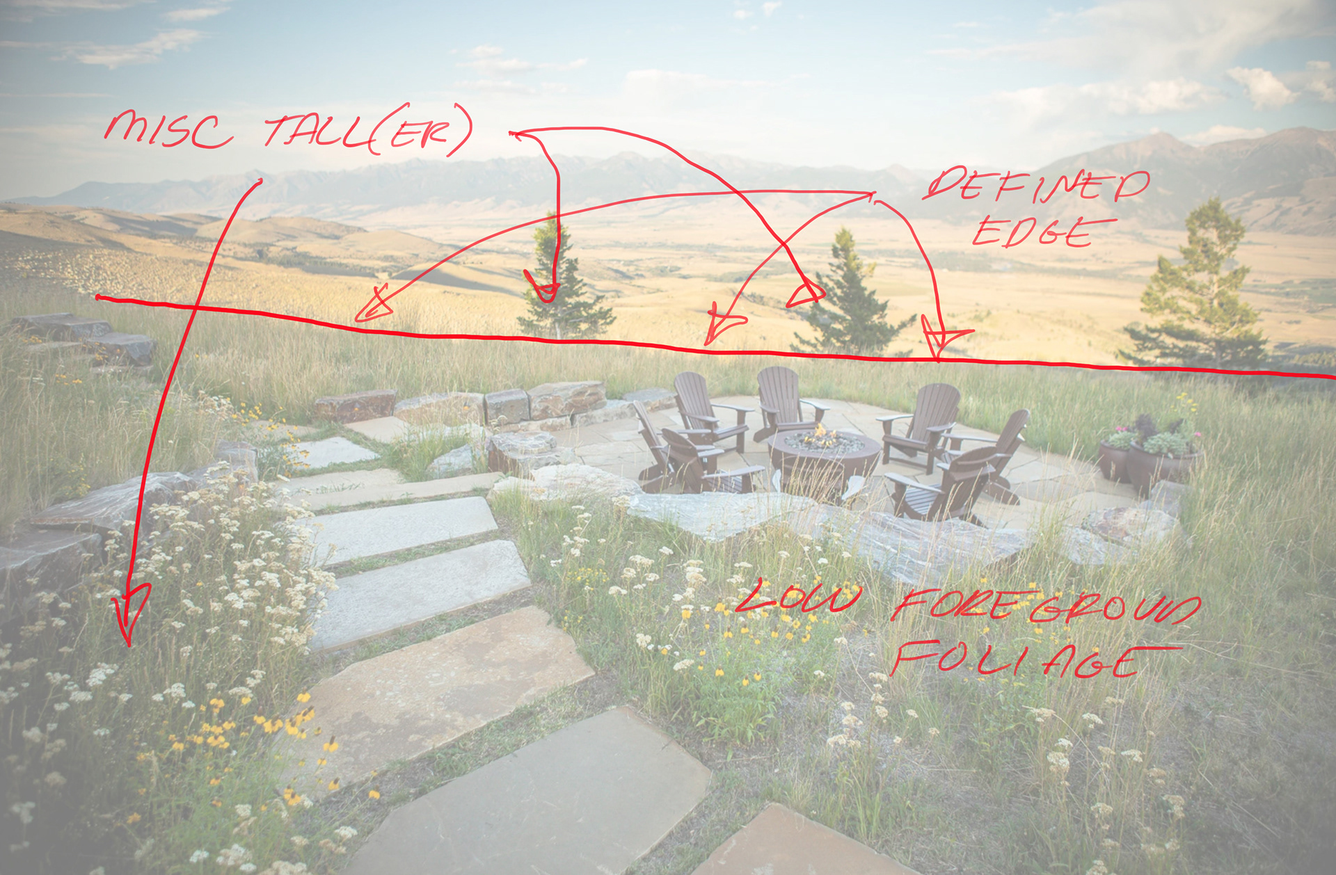 In virtual production, it is important to have a logical separation between the physical forground and the digital background. This example was to illustrate how this can look natural.