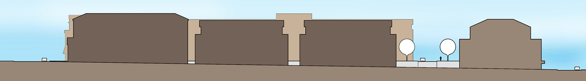 Lakewood (OH) Common Design Concept (collaboration with www.richardsondesign.com), 2006.