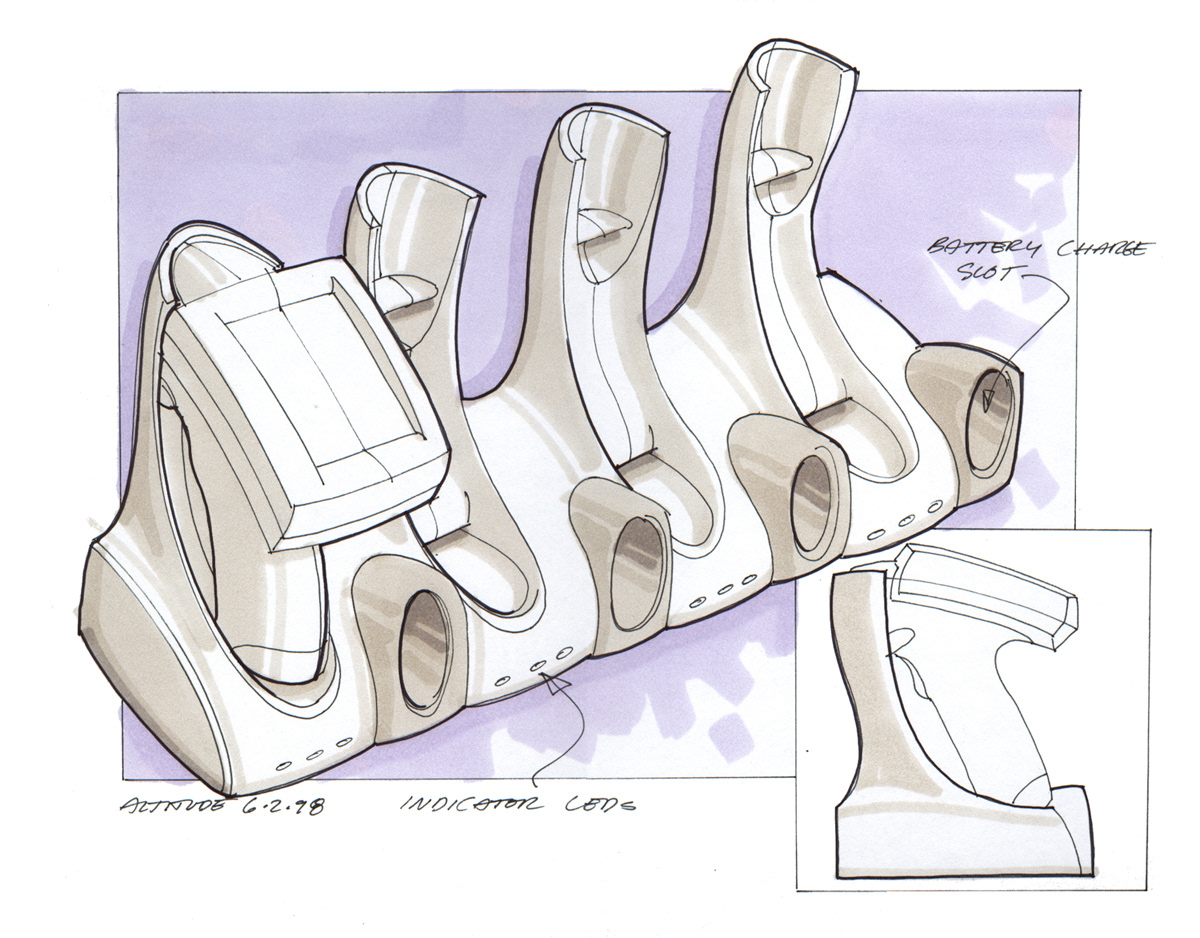 Handheld Terminal Cradle Concept
