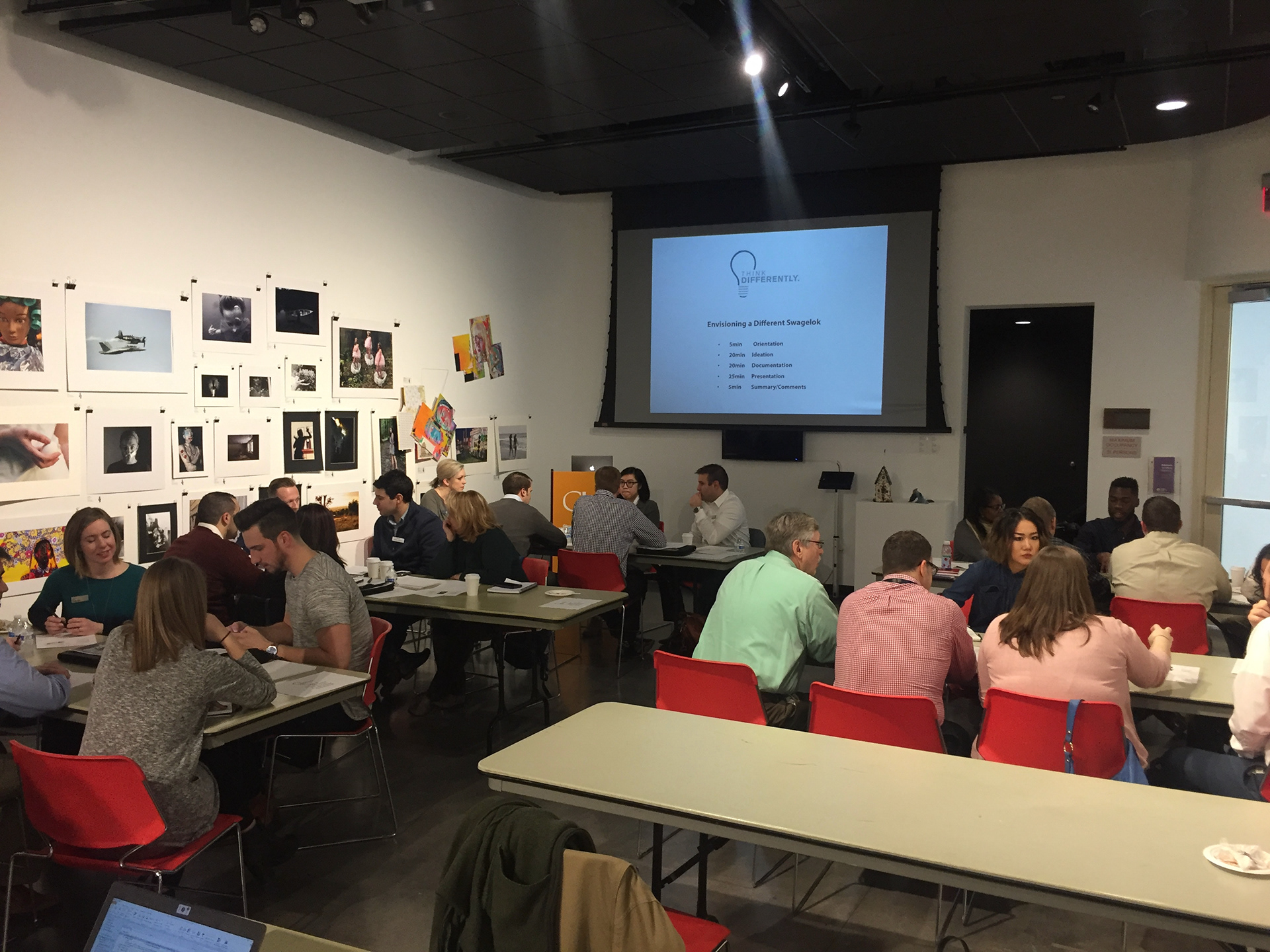Guided Innovation Session with Swagelok (collaboration with the Cleveland Institute of Art).