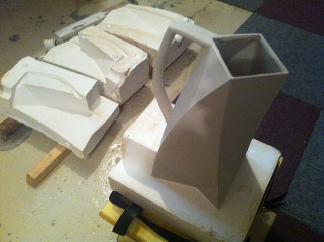 Greenware Pitcher & Molds