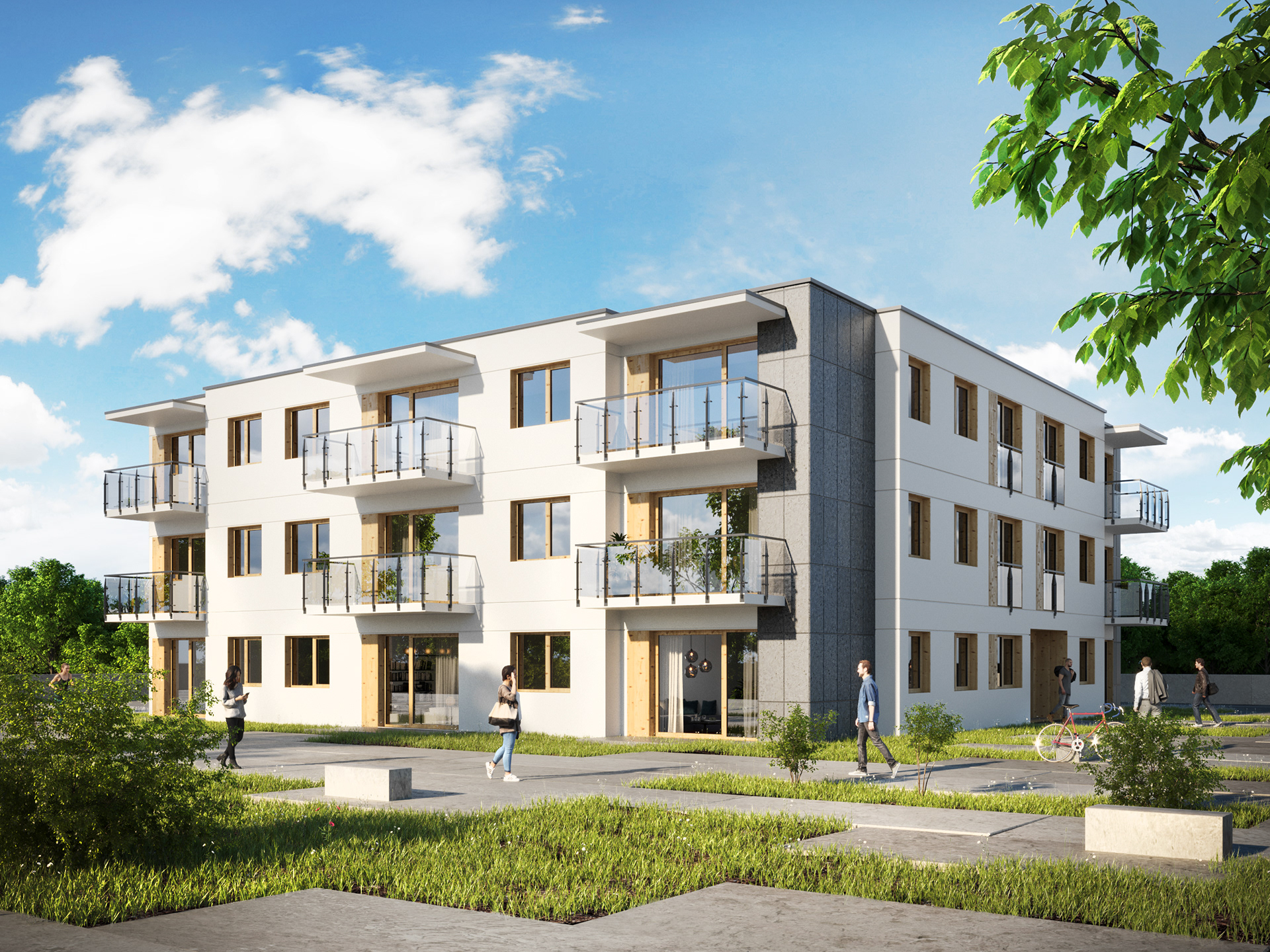 Architectural visualization: Monolight Studio, design: Archiitektonika
