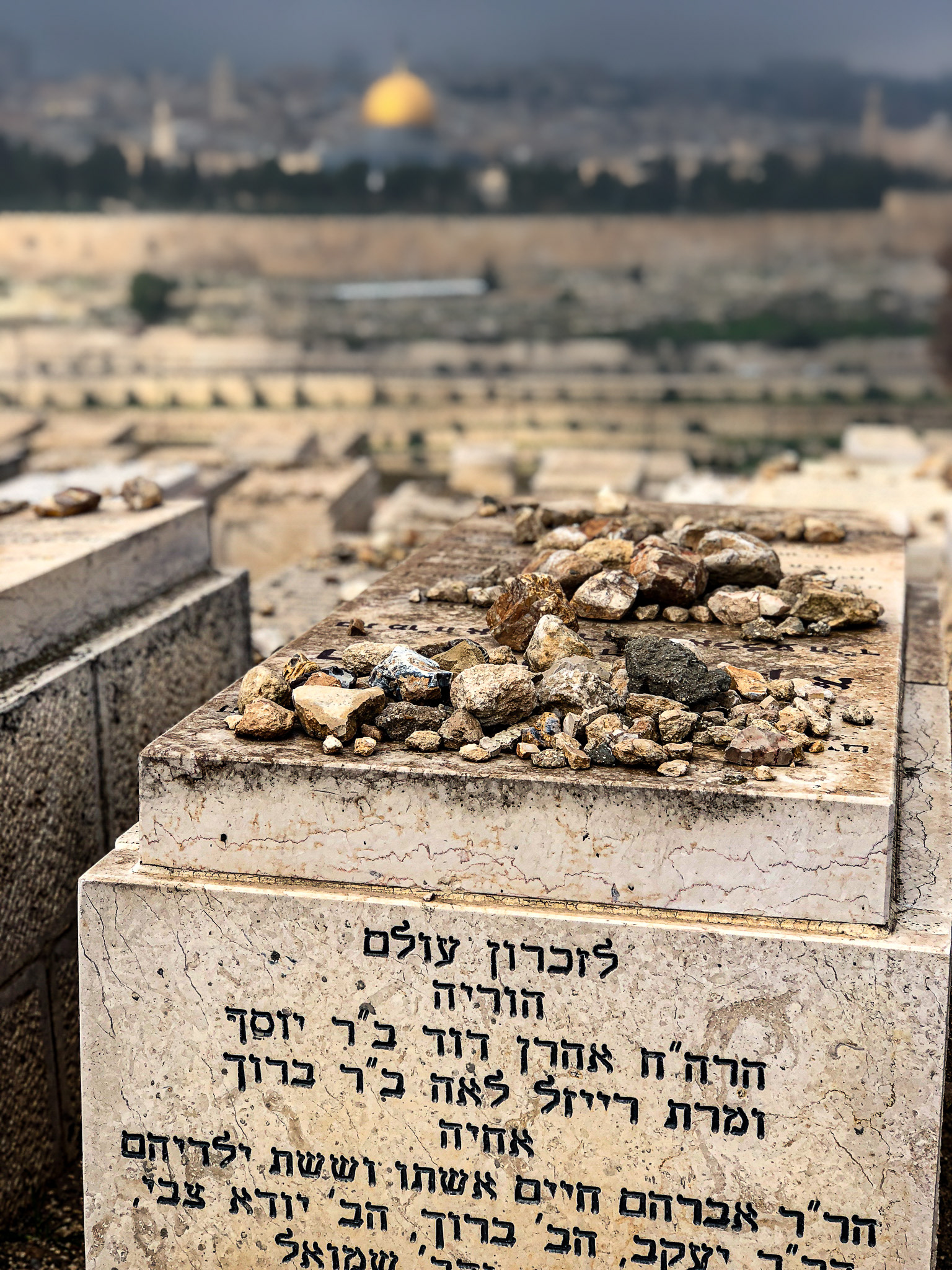Jewish Cemetery - Mount of Olives- Jerusalem, Israel