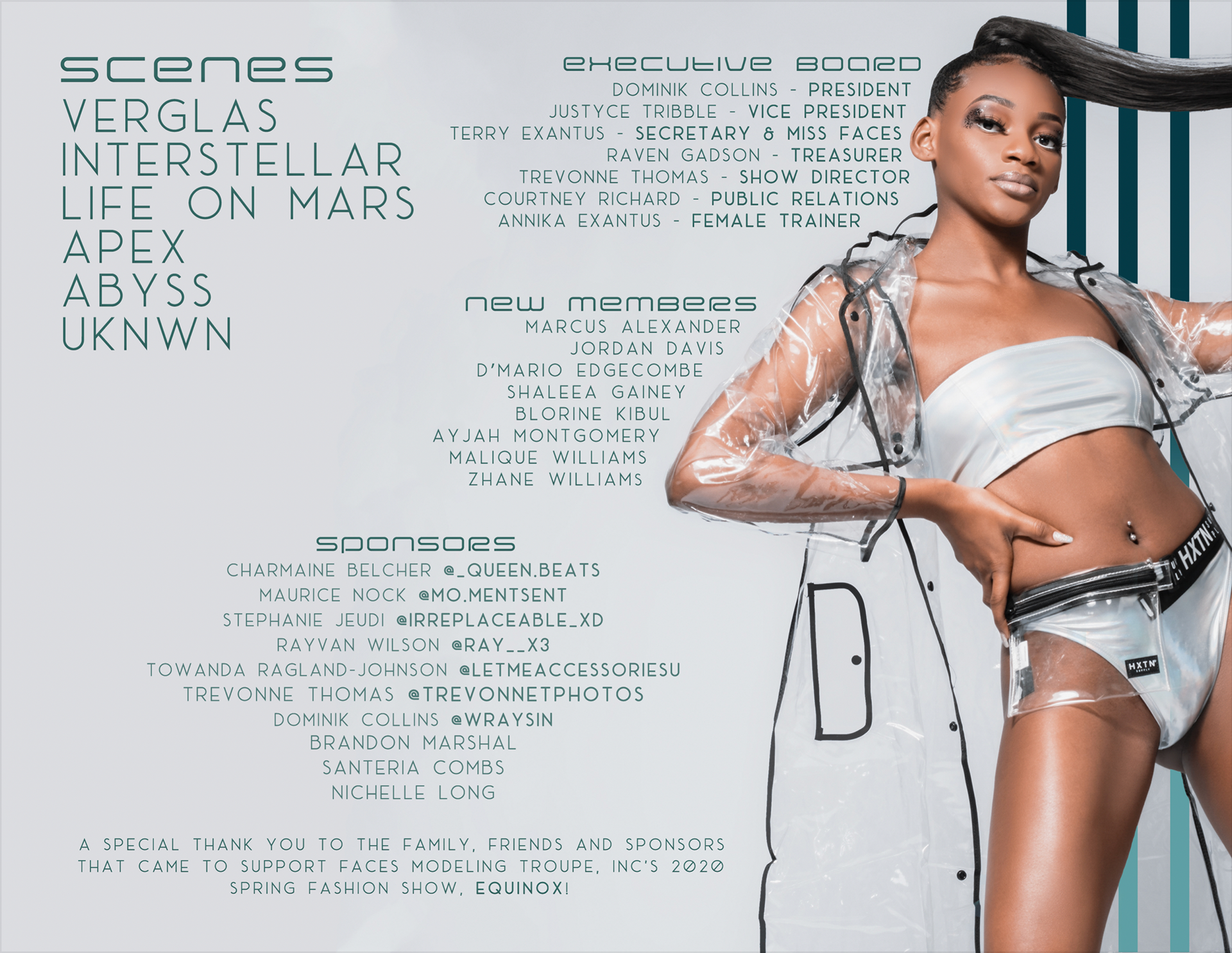 Show Program (Back)