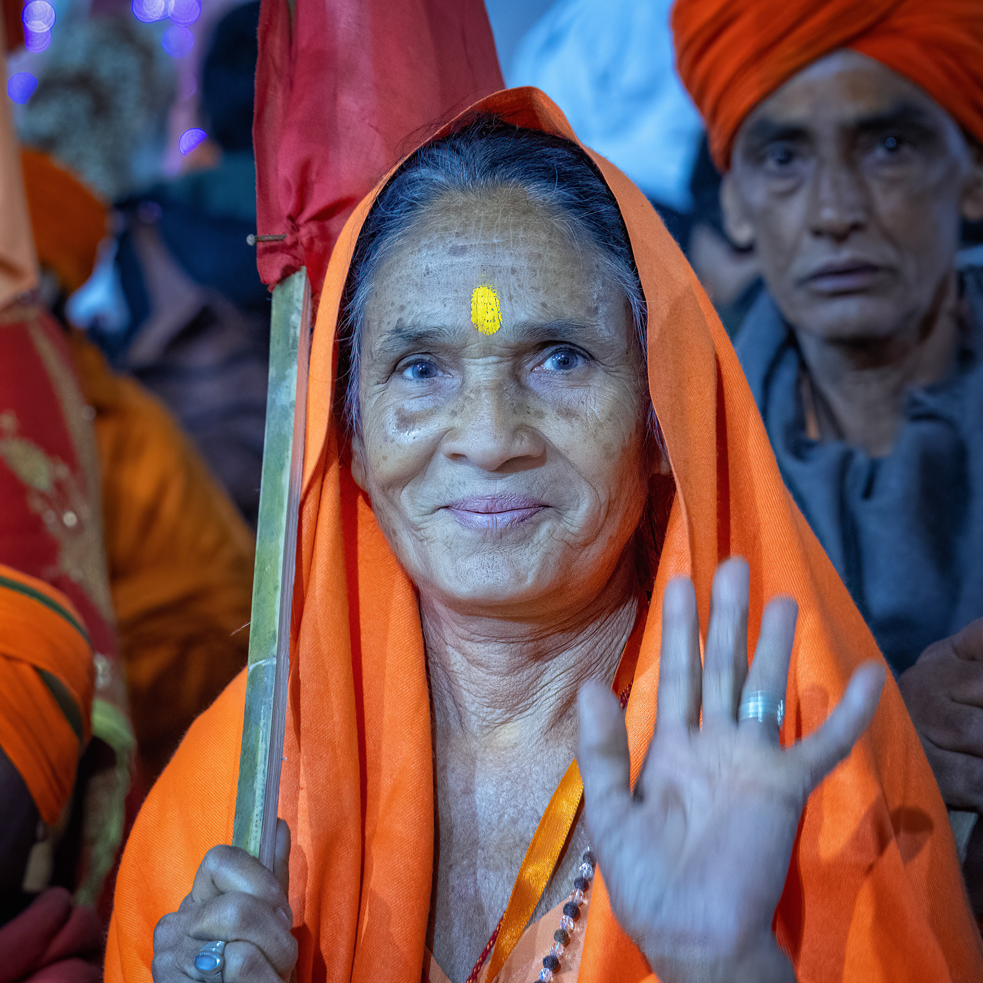 A female Naga Sadhu