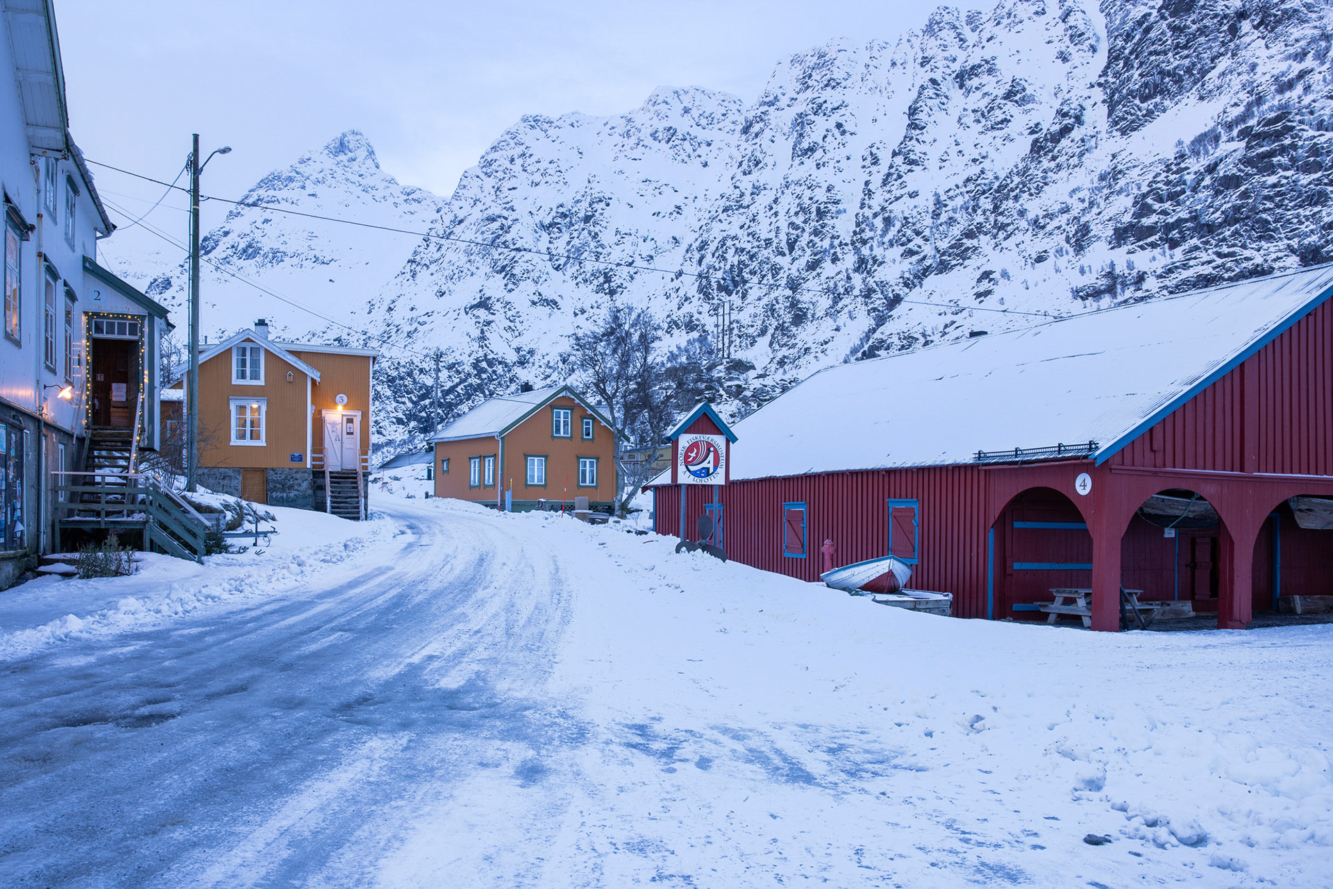 traditional fishing village