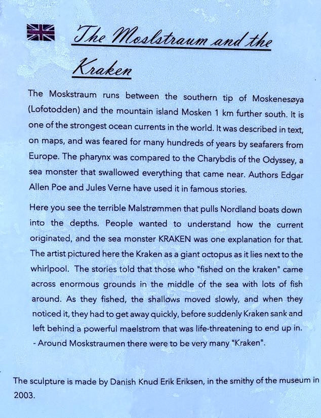 see prior photo--the Kraken