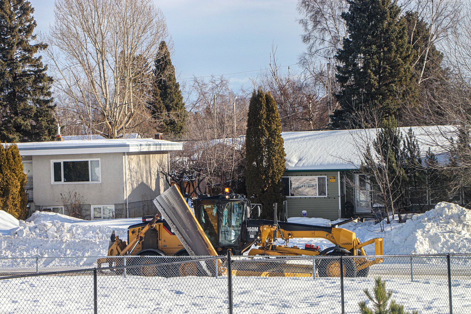 A slight Pause in the Snowclearing