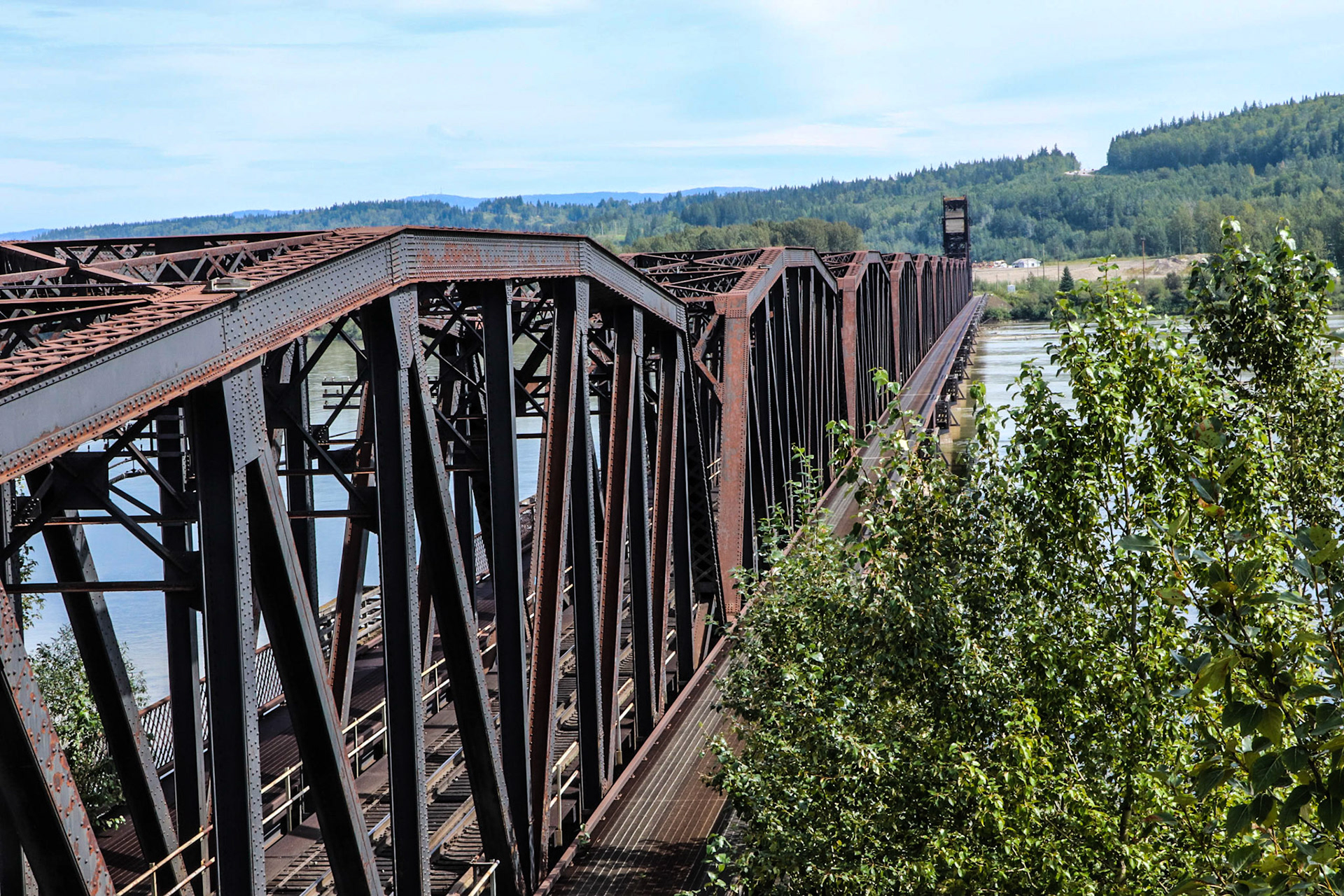 CN Bridge from the overpass