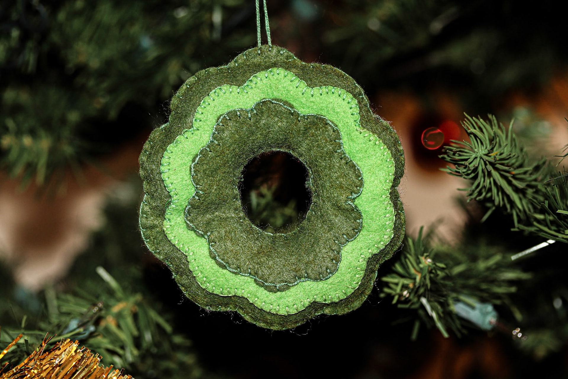 A Felt Wreath