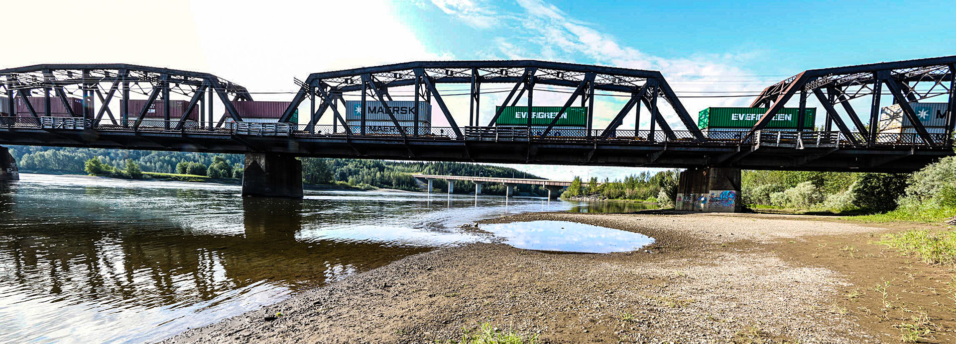 CN Bridge along the Nechako River