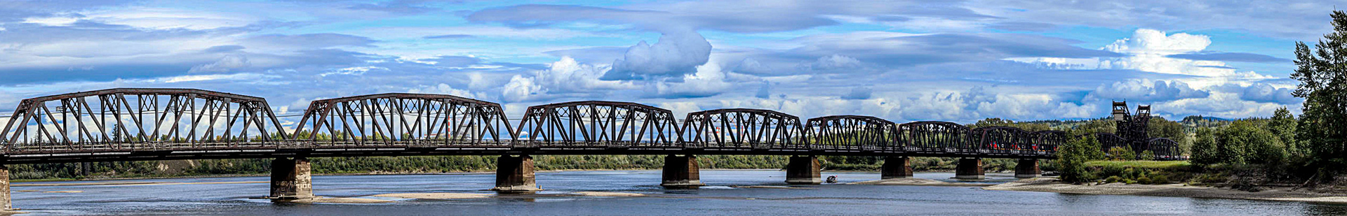 CN bridge from Yellowhead Bridge