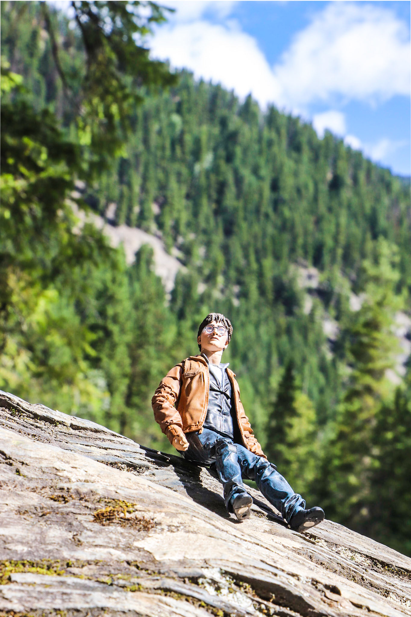 Harry takes a break.