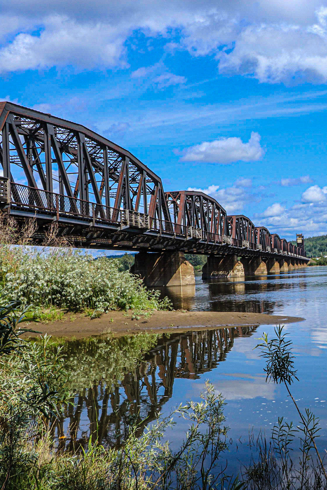 CN Bridge seen from Heritage Trail