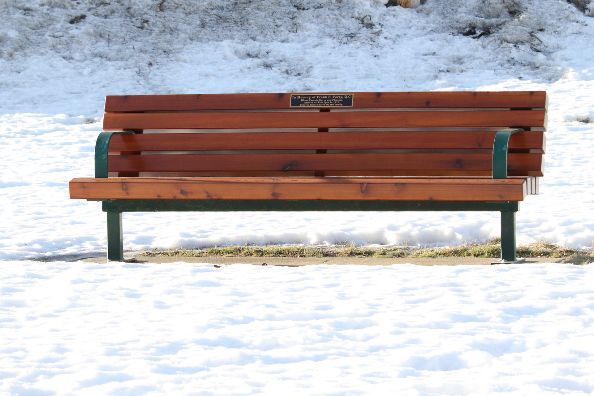 Paddlewheel Park Bench
