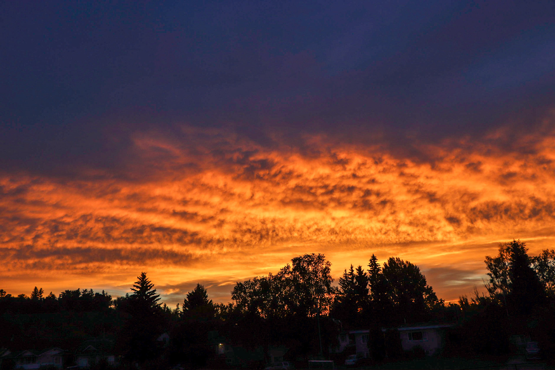 Sunrise August 18, 2020 5:53 AM.