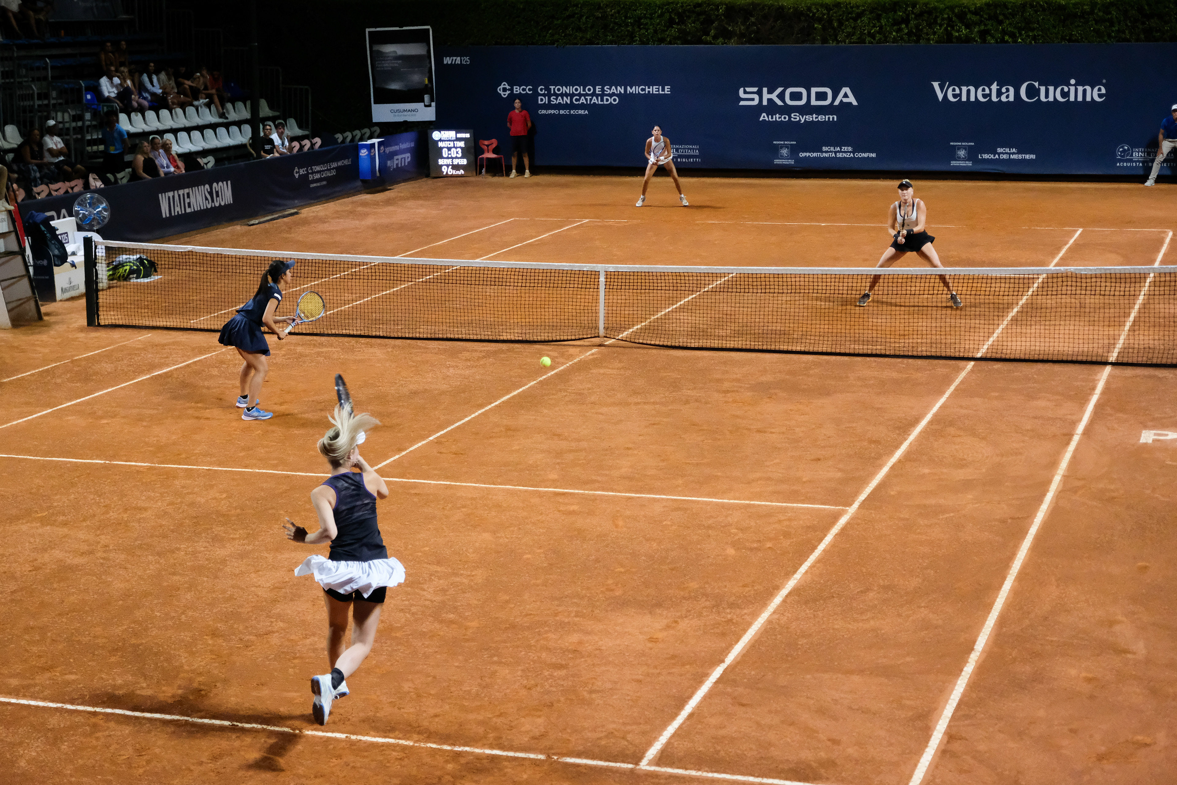 Palermo Ladies Open 2025 // PALERMO, ITALY - JULY 21: Central court view during a PLO 2025's match at Country Time Club on July 21, 2025 in Palermo, Italy. (Photo by Federico Serra)