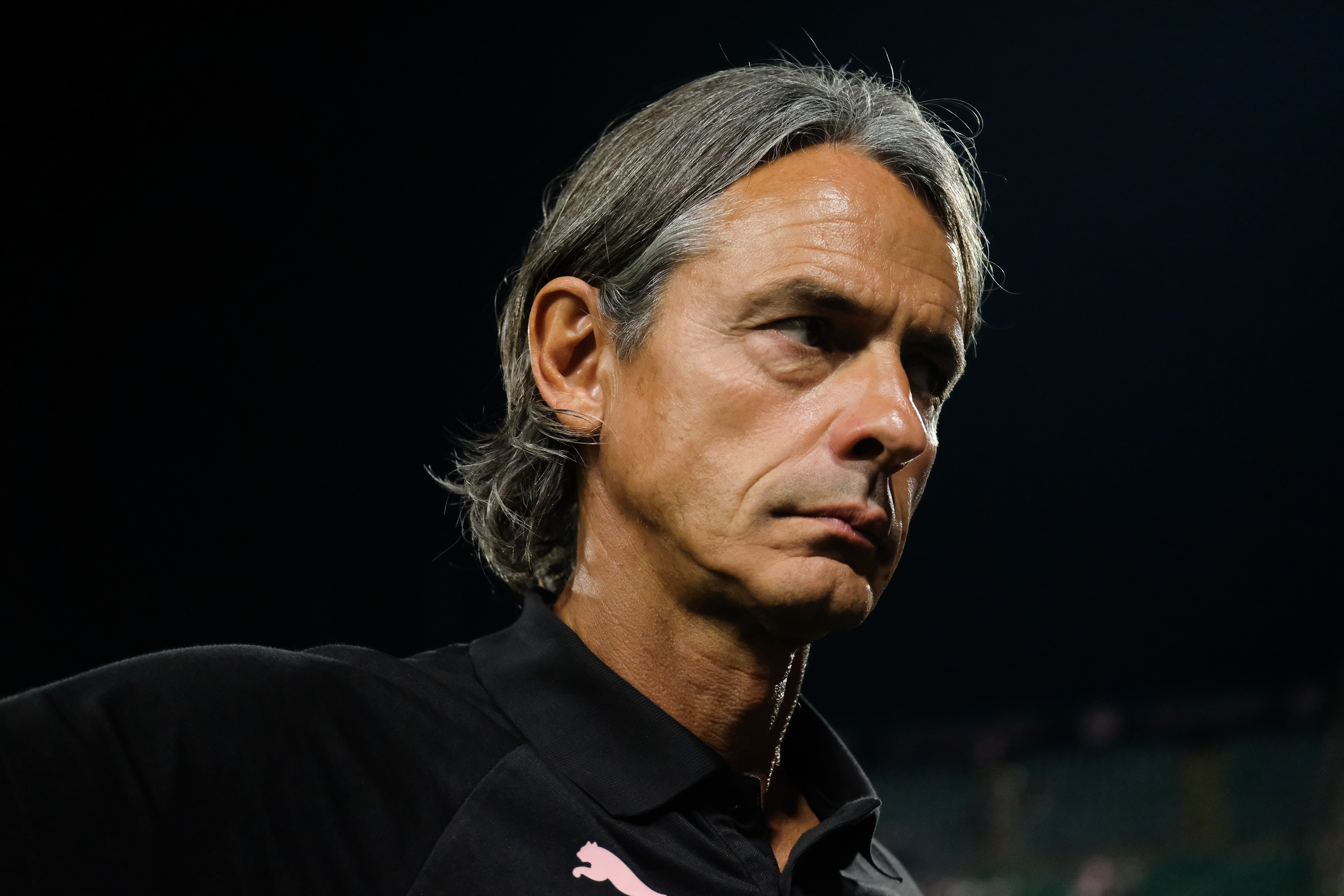 PALERMO FC v MANCHESTER CITY - Anglo Palermitan Trophy // PALERMO, ITALY - AUGUST 09: Filippo Inzaghi head coach of Palermo FC after the friendly match between Palermo FC and Manchester City at Stadio Comunale Renzo Barbera on august 09, 2025 in Palermo, Italy. (Photo by Federico Serra)