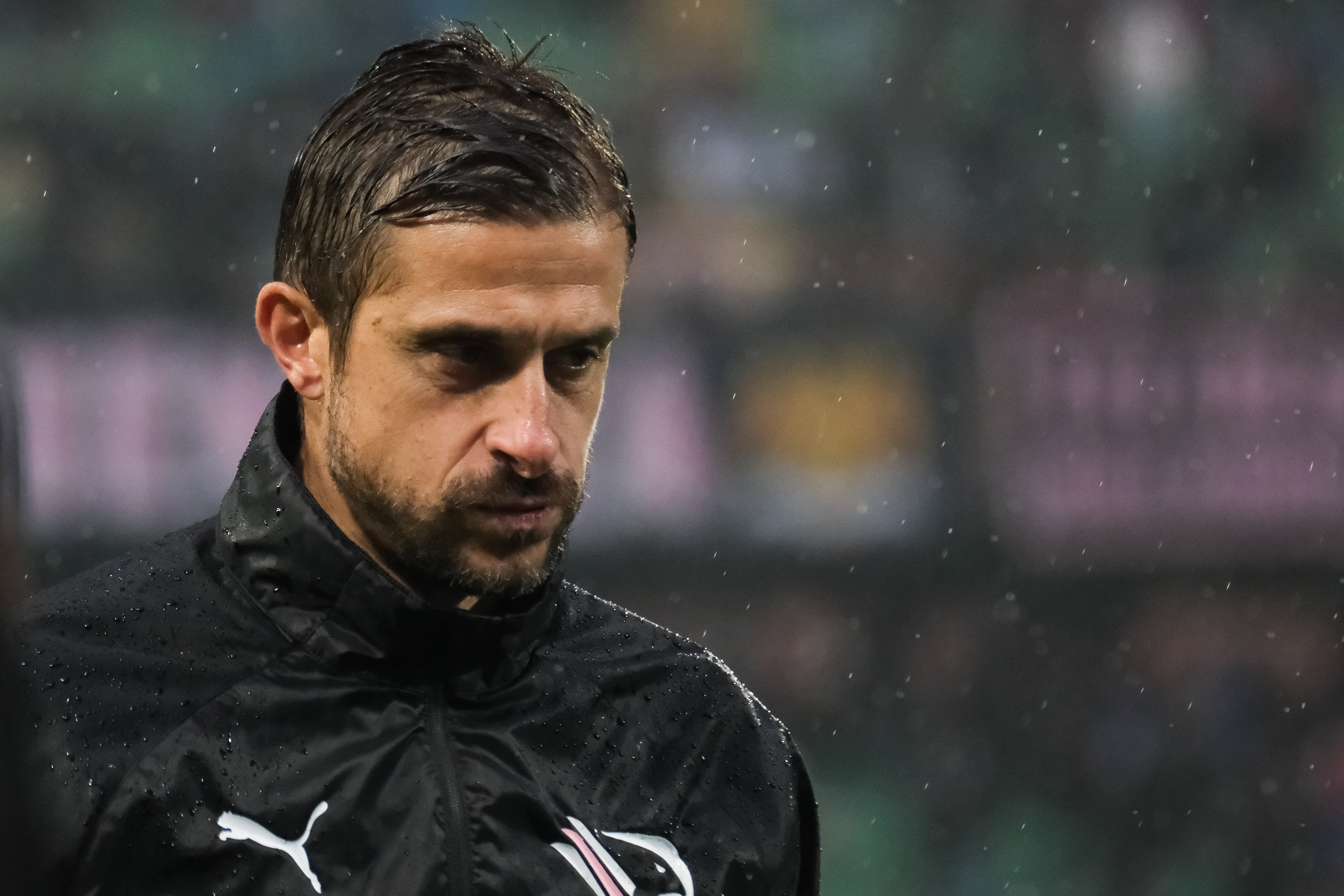 PALERMO v CATANZARO - Serie B // PALERMO, ITALY - DECEMBER 15: Alessio Dionisi coach of Palermo FC, after the Serie B match between Palermo FC and Catanzaro at Stadio Comunale Renzo Barbera on december 15, 2025 in Palermo, Italy. (Photo by Federico Serra)