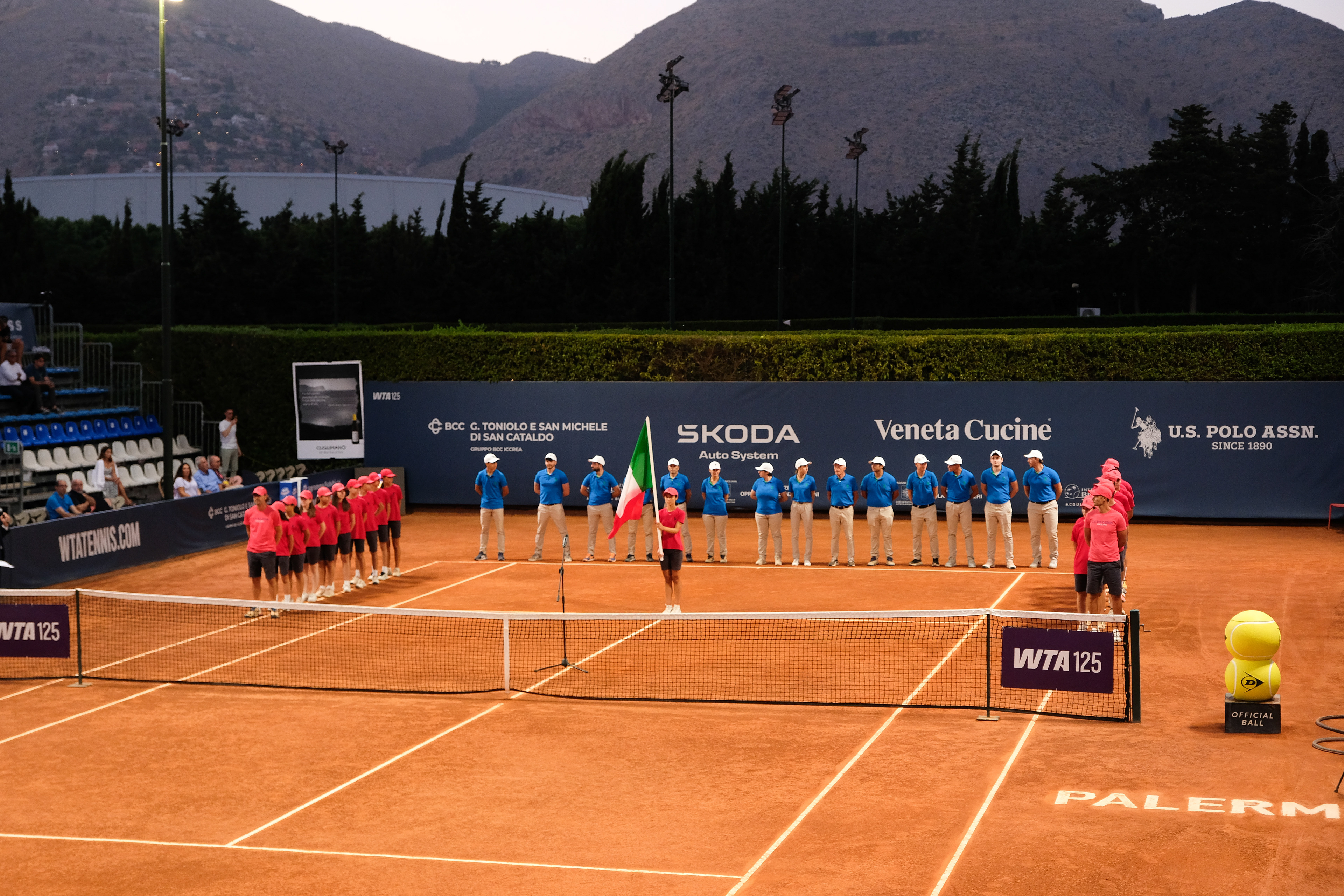 OPENING CELEBRATION - Palermo Ladies Open 2025 // PALERMO, ITALY - JULY 27: Opening Celebration during a PLO 2025's match at Country Time Club on July 27, 2025 in Palermo, Italy. (Photo by Federico Serra)