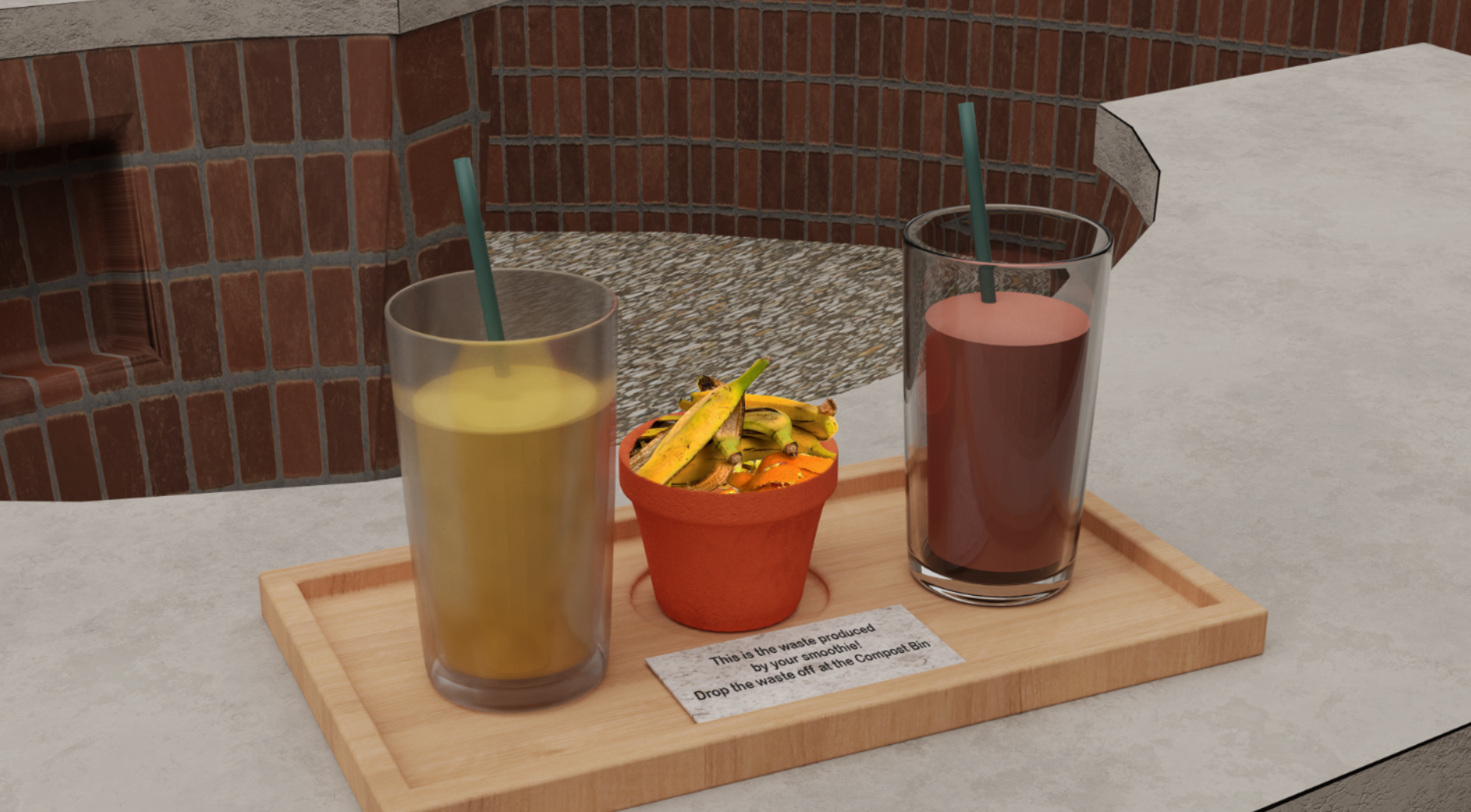 Smoothie Waste Collection