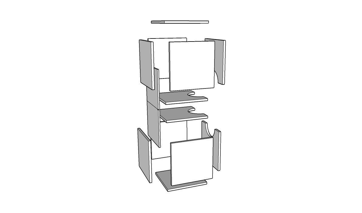 Folding Cubes Map