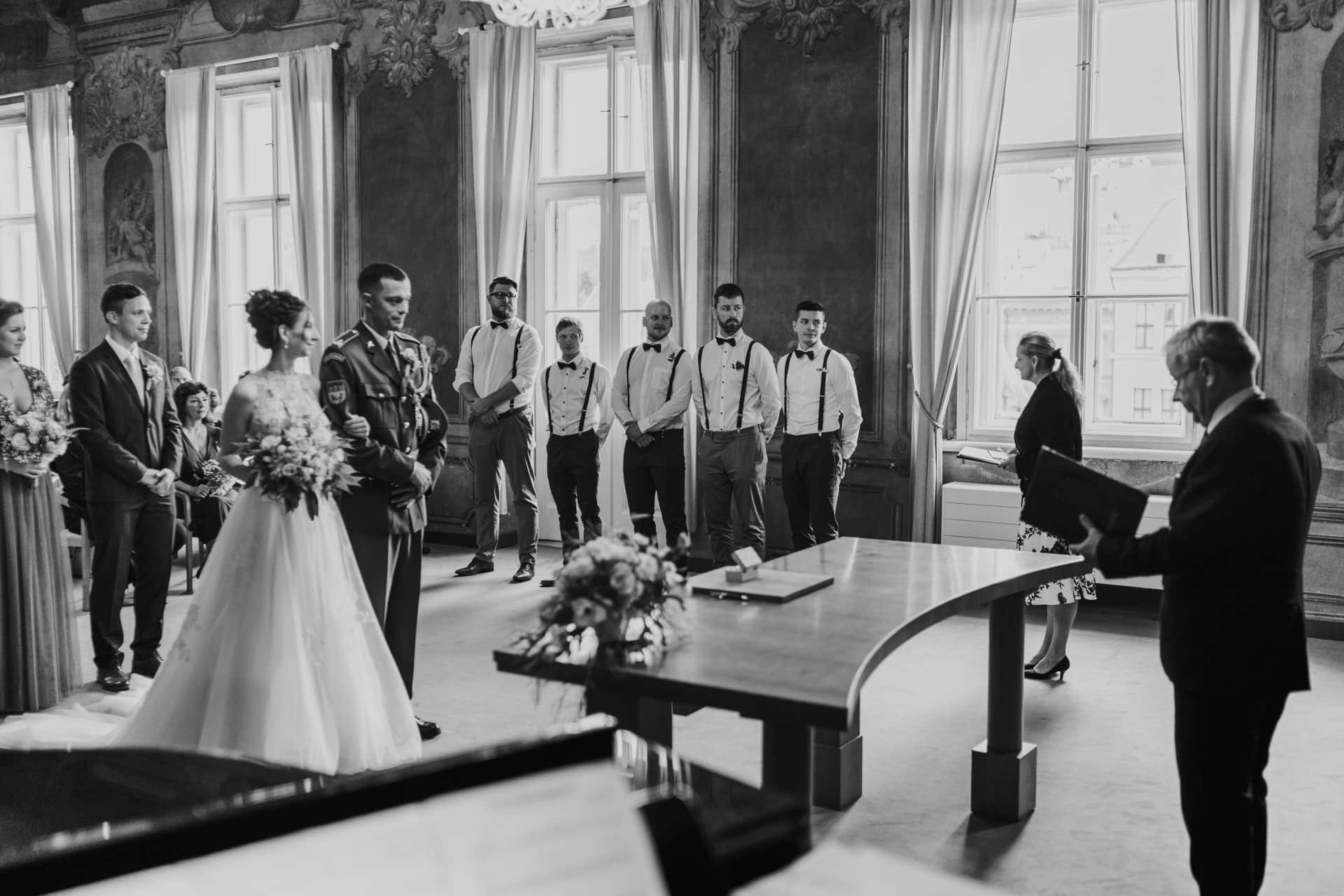 obřad Libeňský zámek foto Tomáš Malý