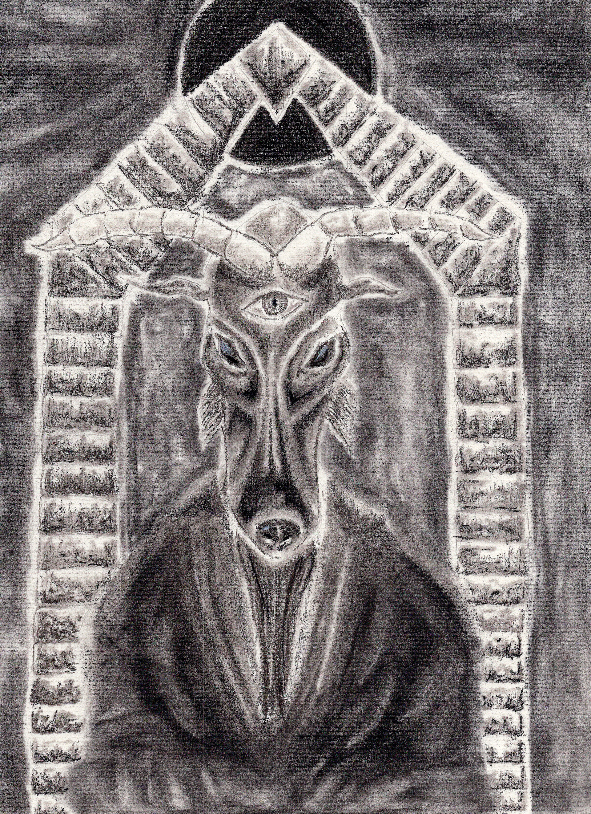 Enlightened Priest - Charcoal - 2024
