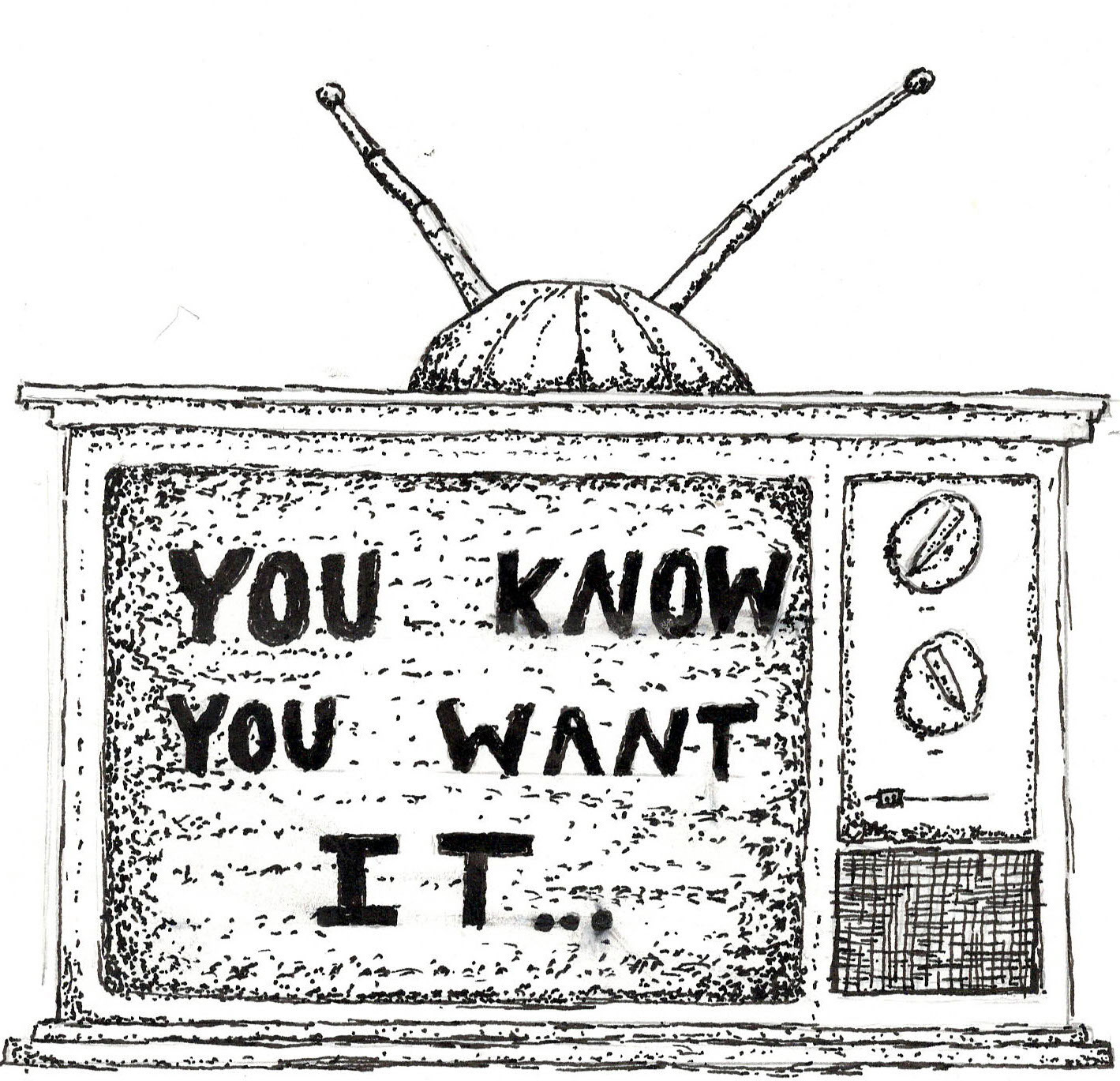 Consumerism - Pen and Ink - Circa 2013