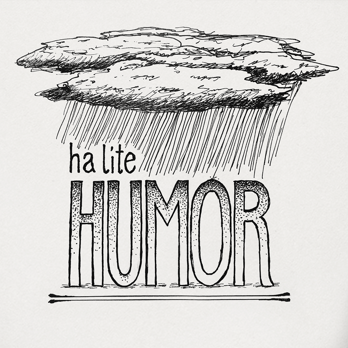 Mean Typography 2 – Ink pen on paper