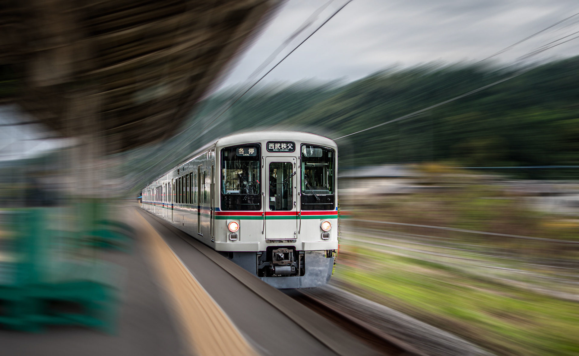 Seibu-Ikebukuro line in Hanno, Autumn `20