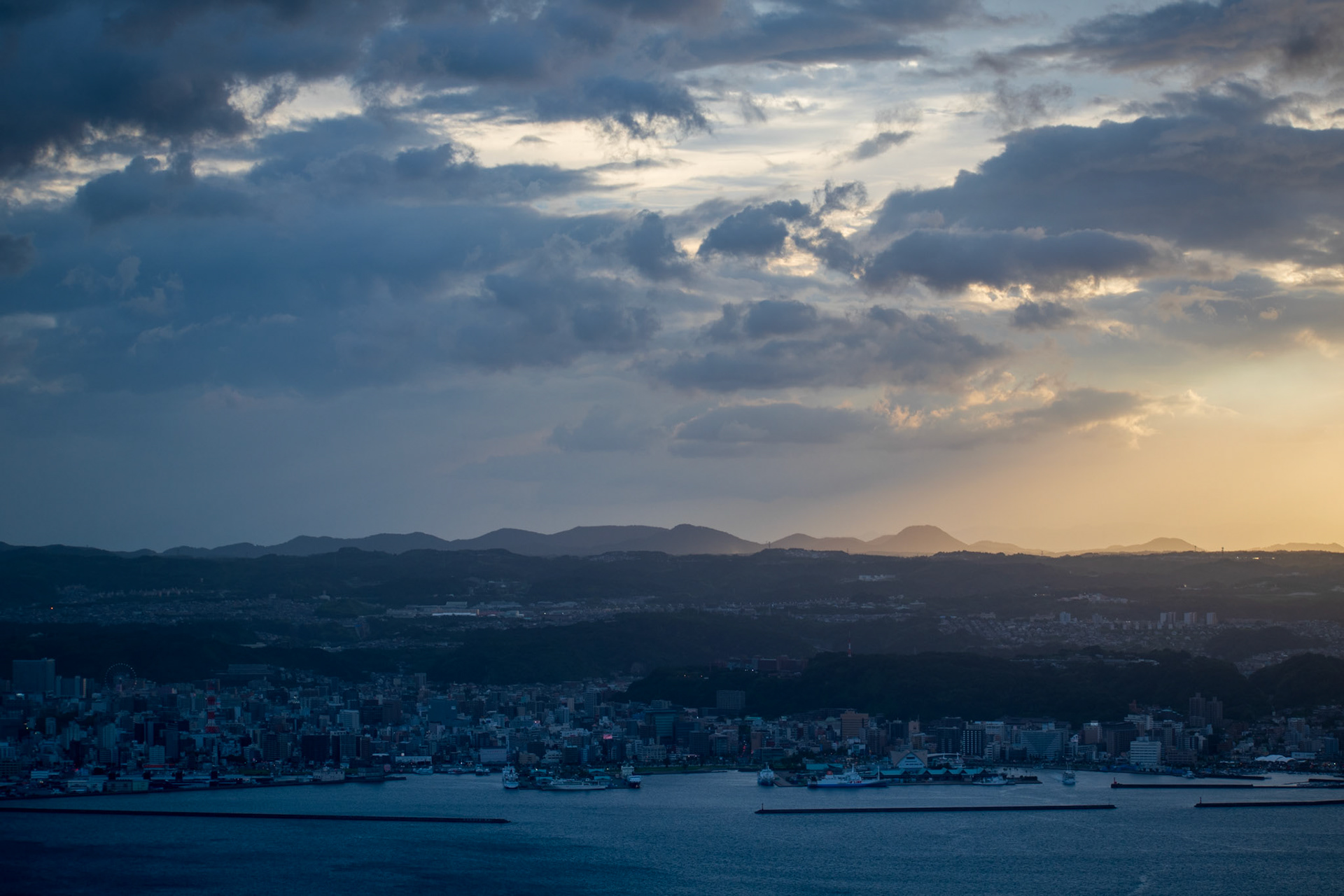 Kagoshima's view from Sakurajima, Summer 21