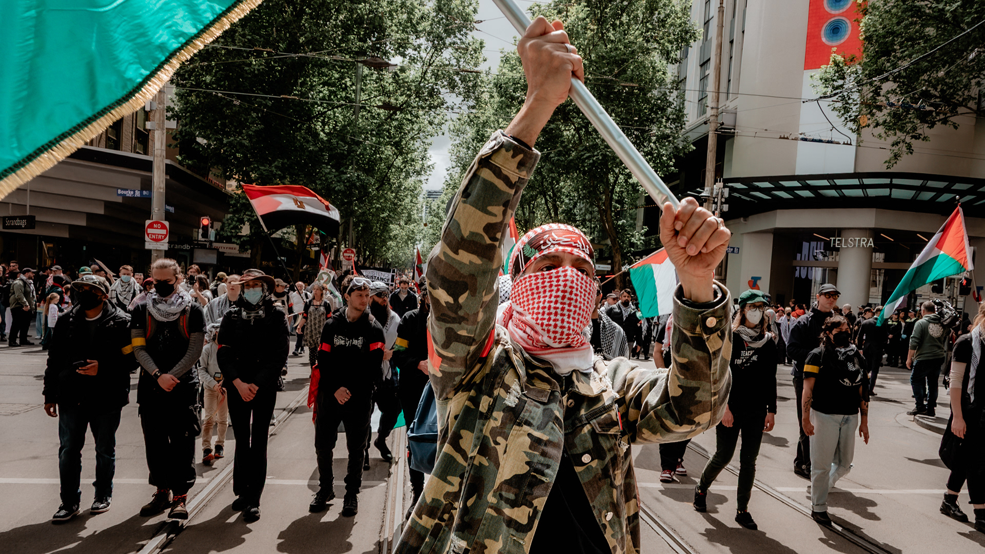 Australia – Pro-Palestine Manifestation in Melbourne