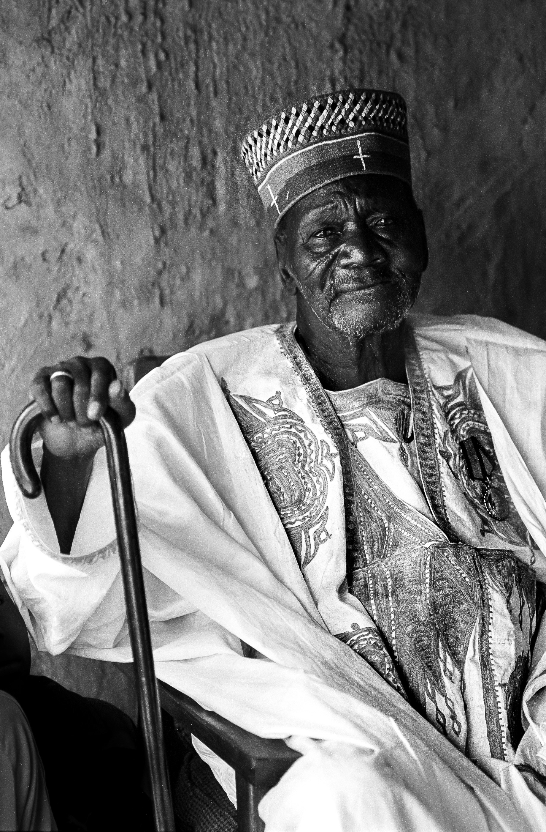 Mossi Village Chief, Binde, Burkina Faso 1993