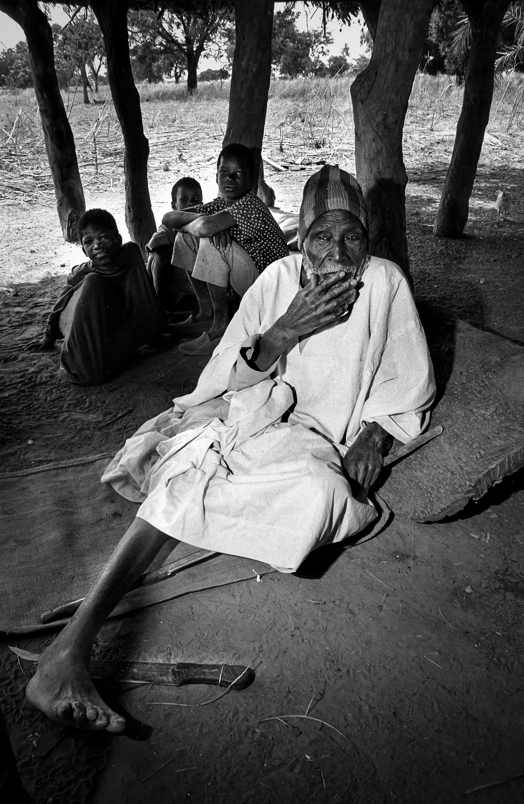 Mossi Village Chief, Zarogo, Burkina Faso 1993