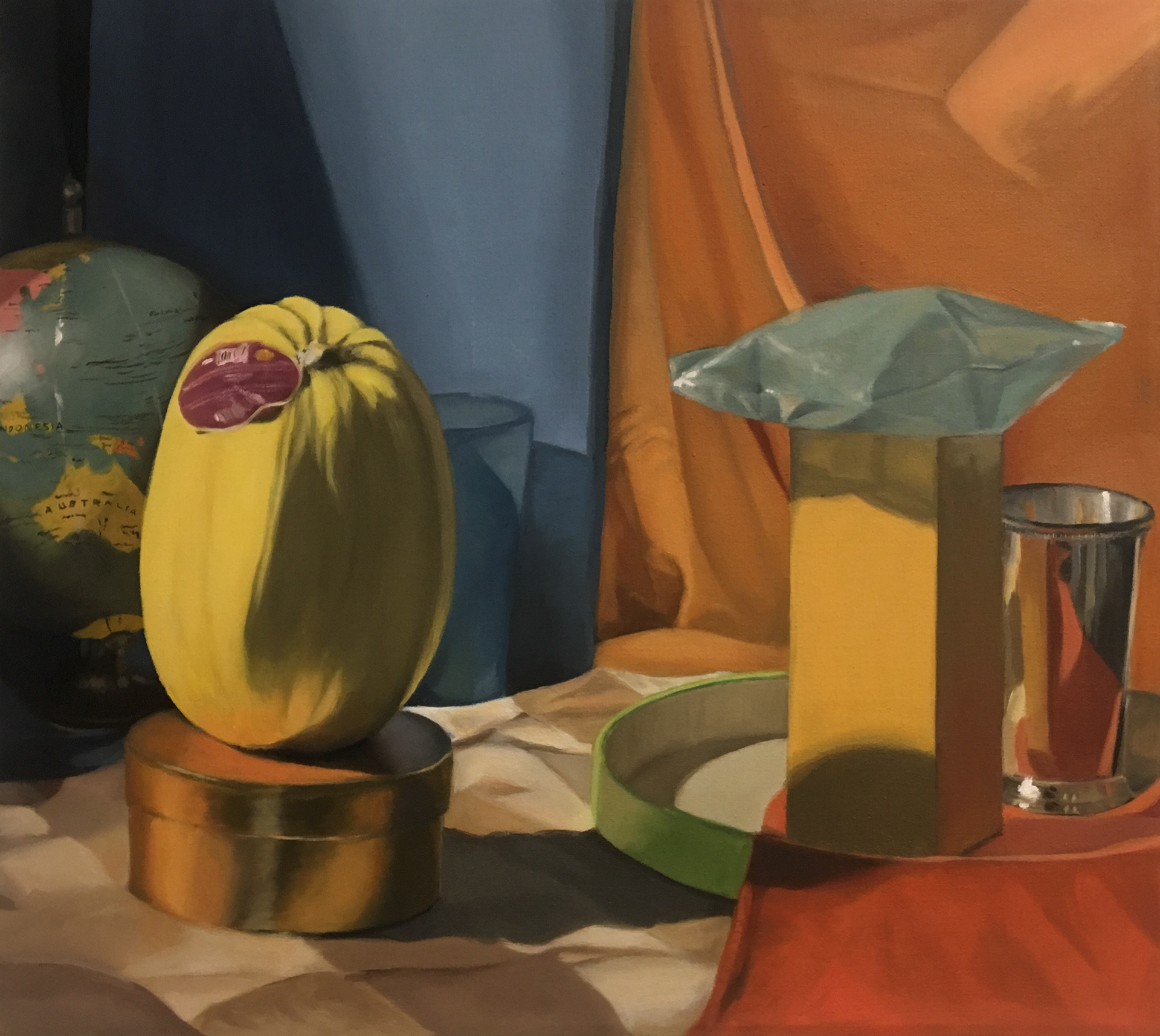 Still life #1. 2019. Oil on Canvas. 57cm x 32cm.