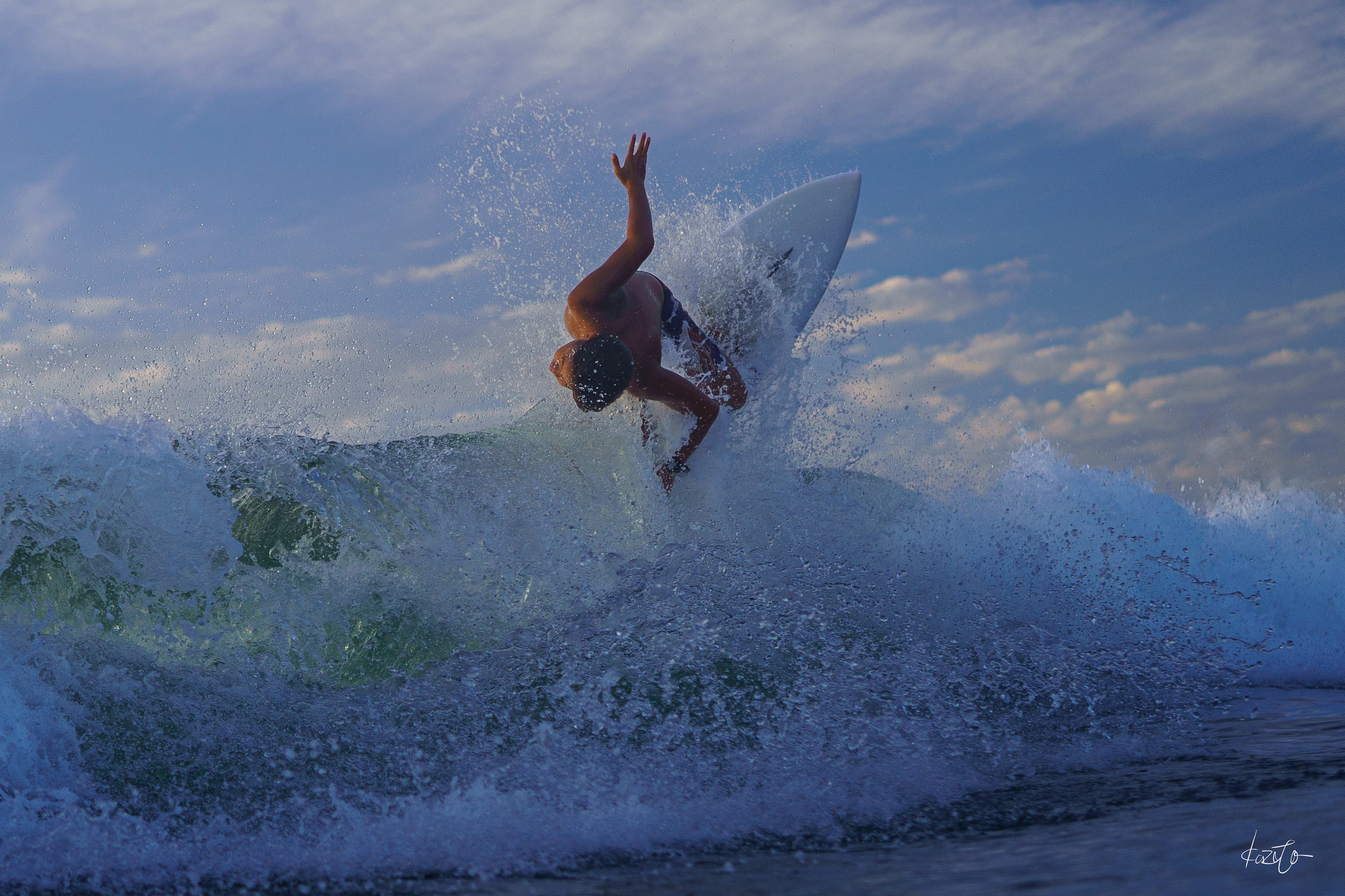 back side off the rip