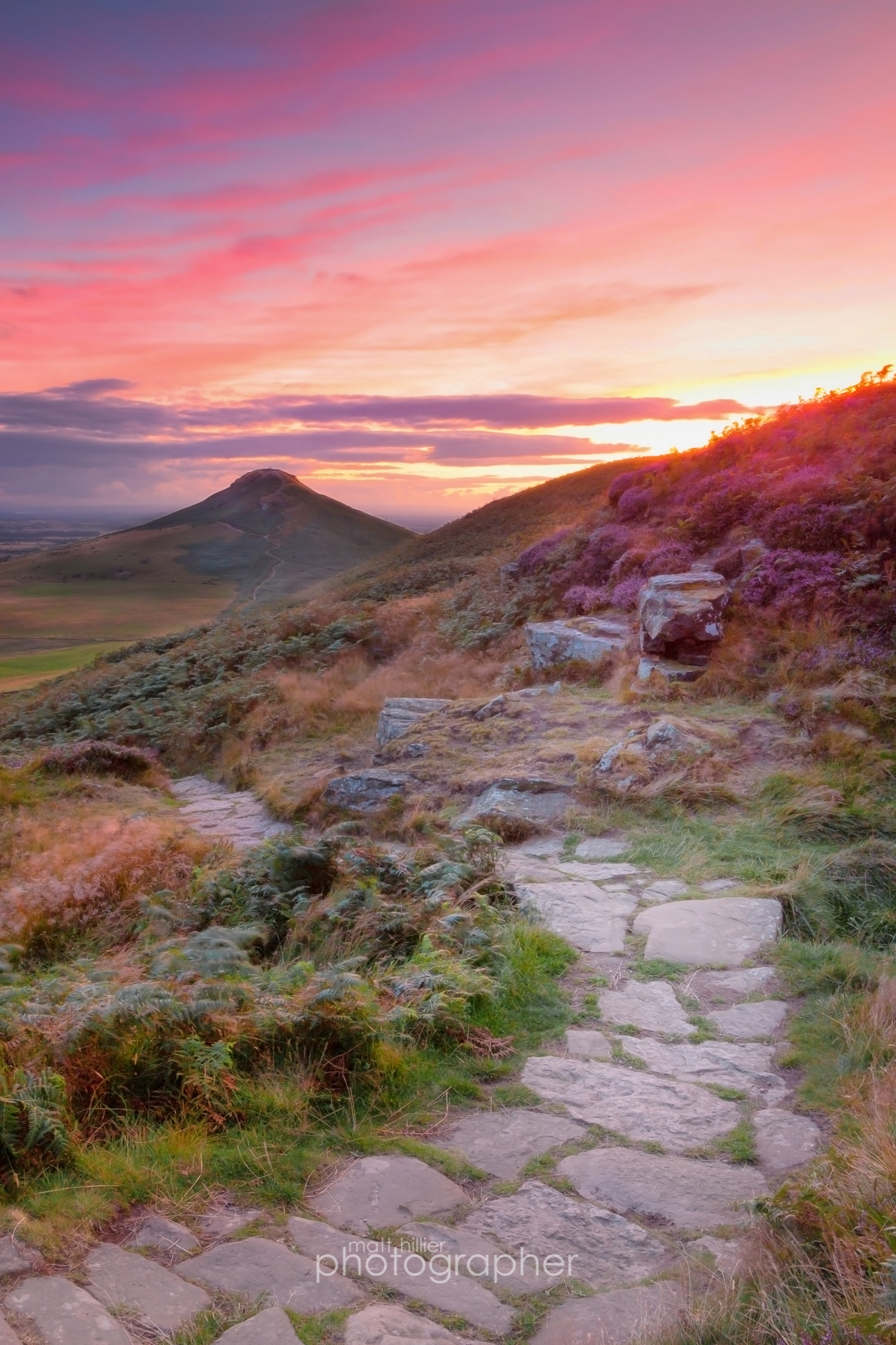 Last Summer Sunset, Roseberry Topping