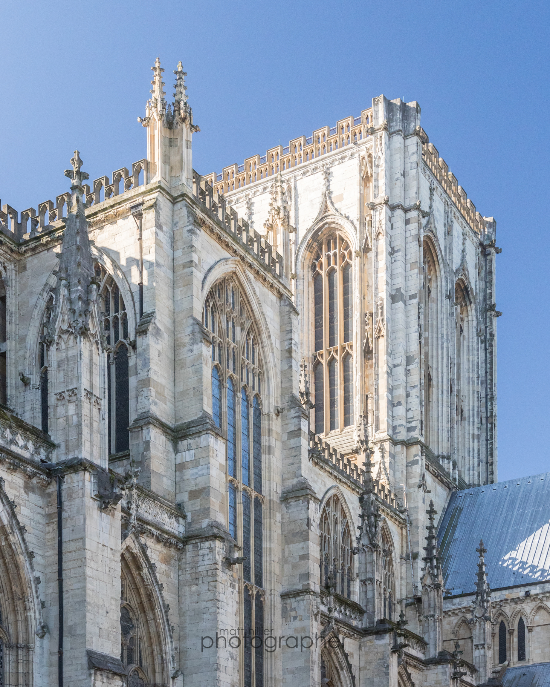 Minster Under Blue Skies