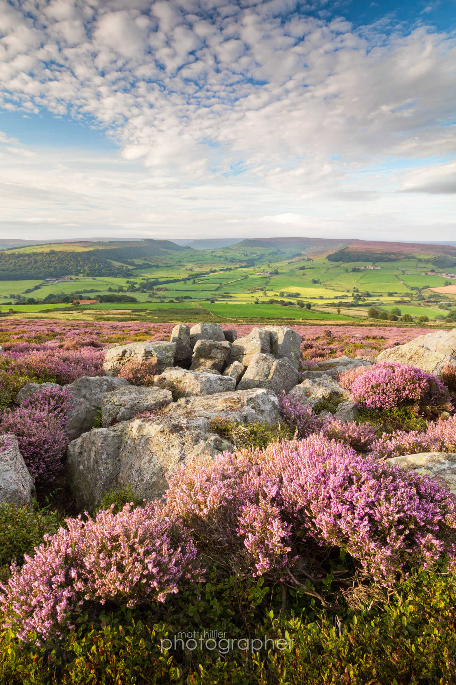 Looking Down into Fryup Dale