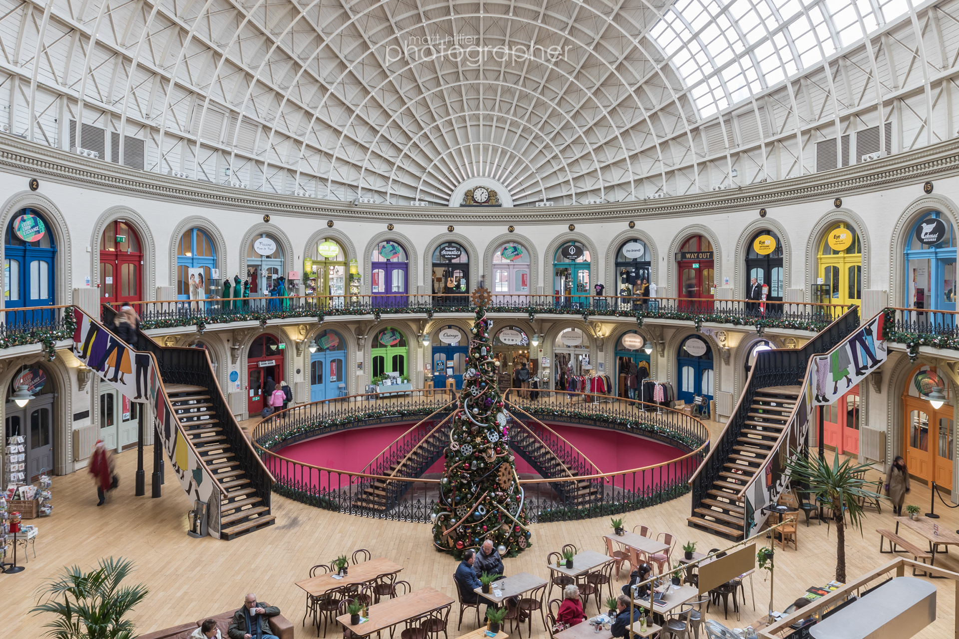 Christmas at the Corn Exchange(Landscape), Leeds